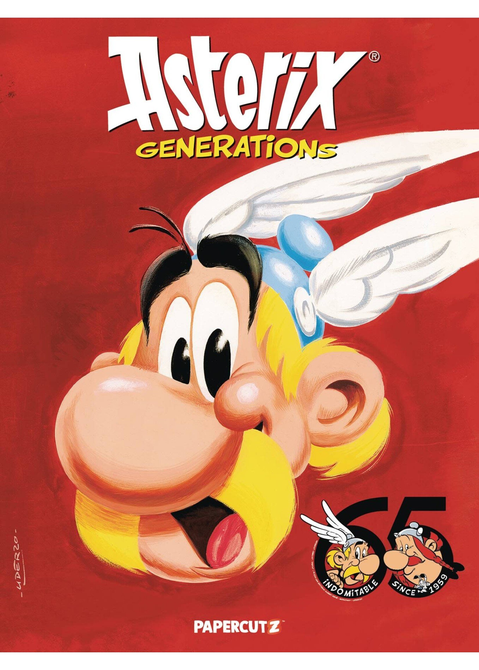 PAPERCUTZ ASTERIX GENERATIONS 65TH ANNIVERSARY HC ED