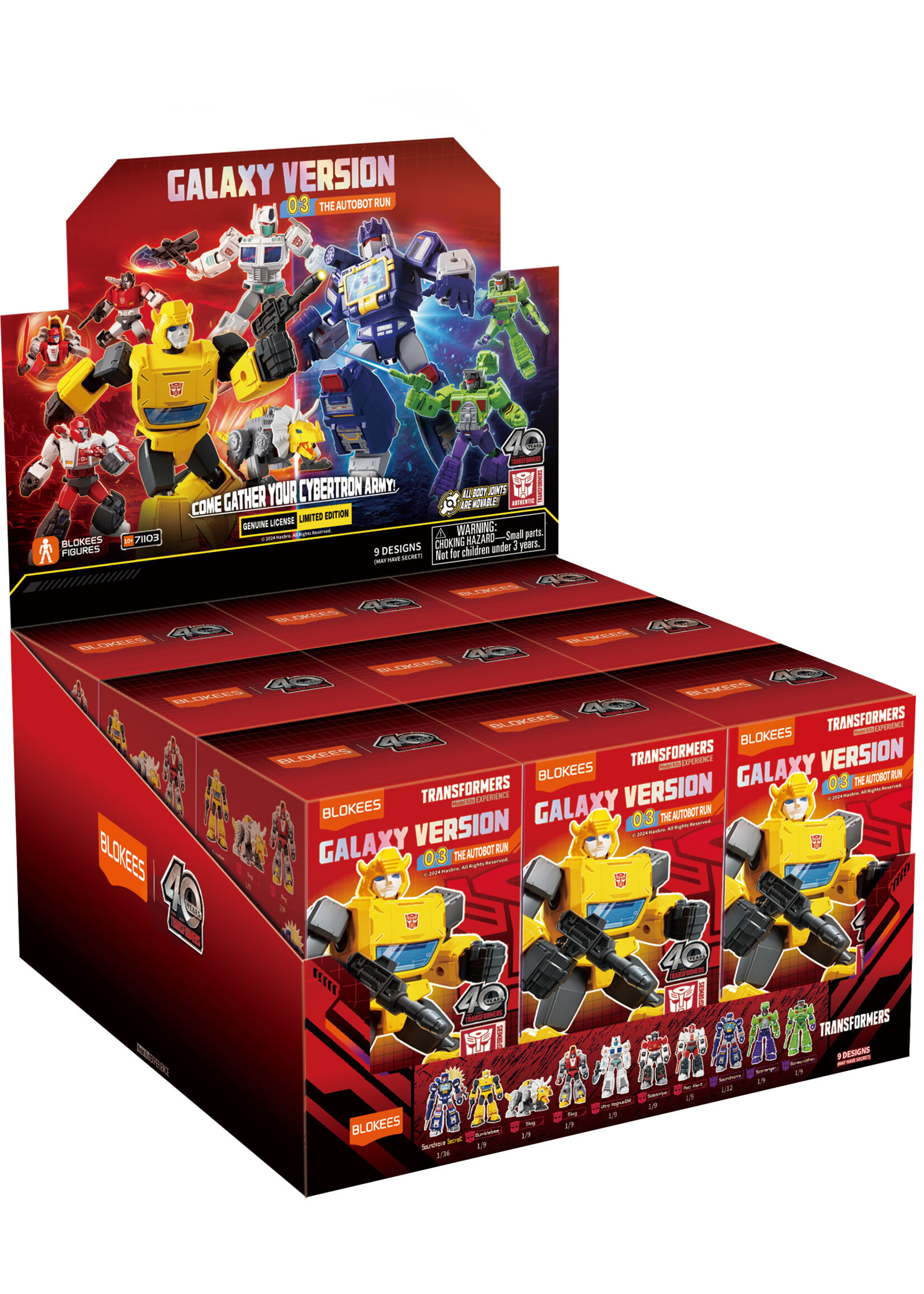 BLOKEES TRANSFORMERS GALAXY VER 3 MINI MODEL BMB