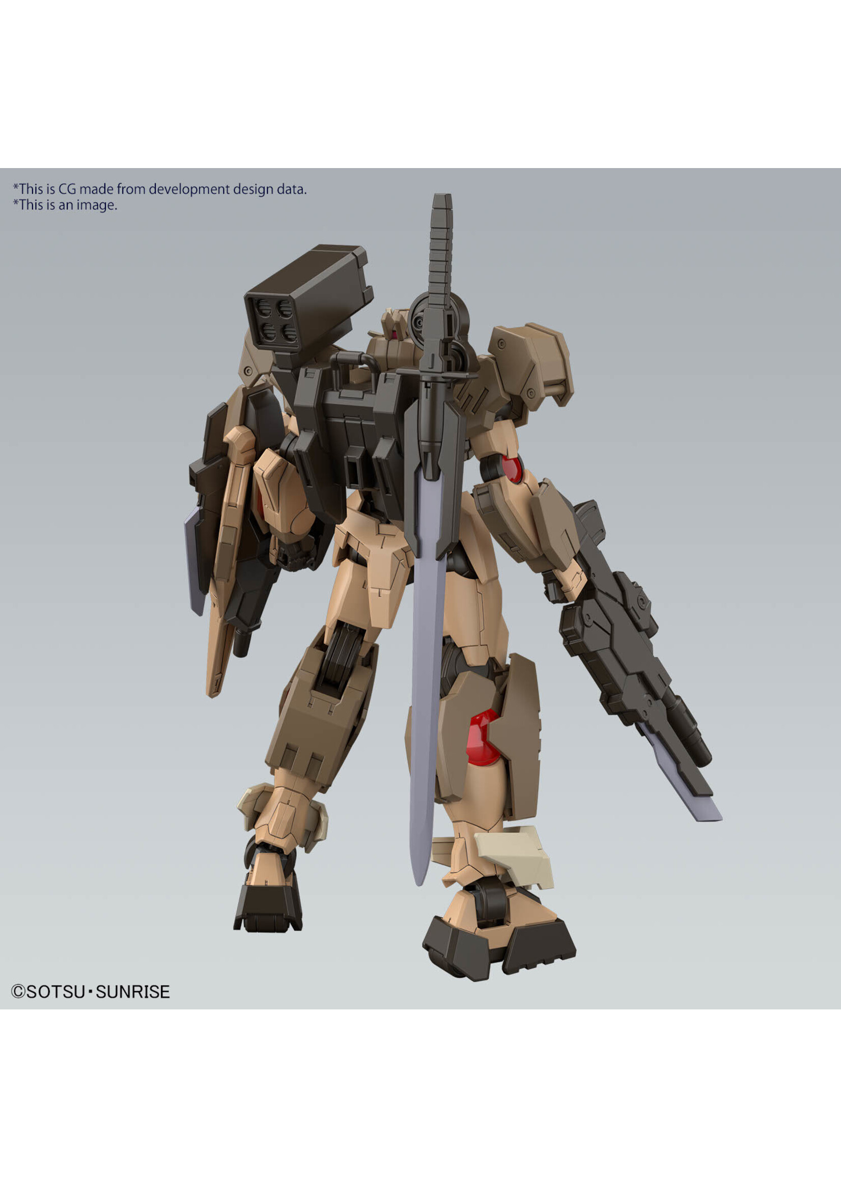 GUNDAM 00 COMMAND QANT DESERT TYPE HG 1/144 MDL KIT