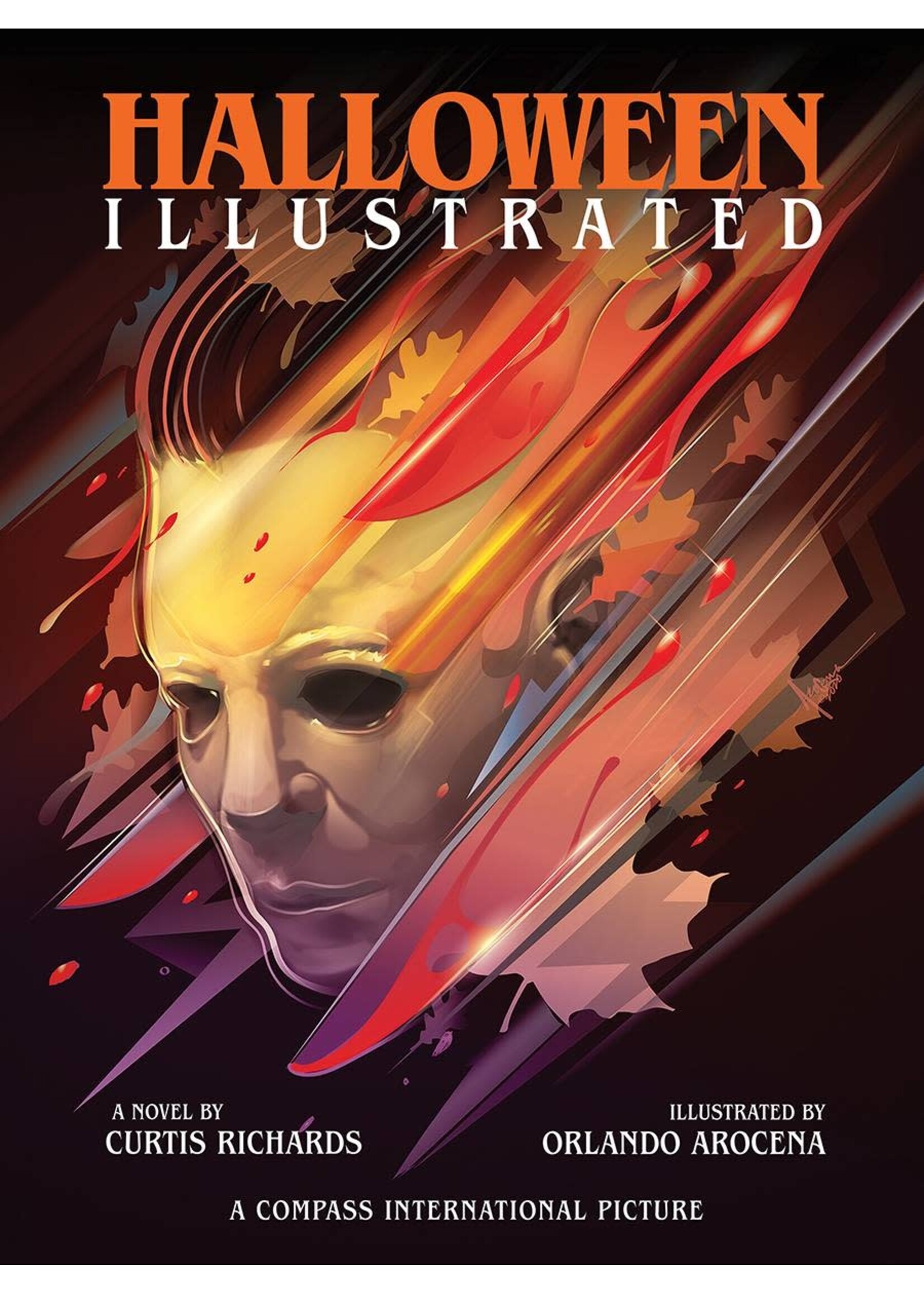 MASSIVE HALLOWEEN ILLUSTRATED NOVELIZATION HC