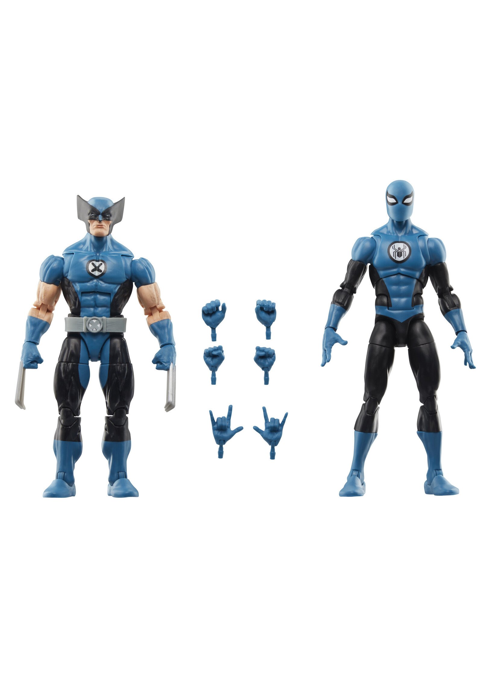 MARVEL LEGENDS F4 WOLVERINE & SPIDER-MAN 6IN AF 2PK
