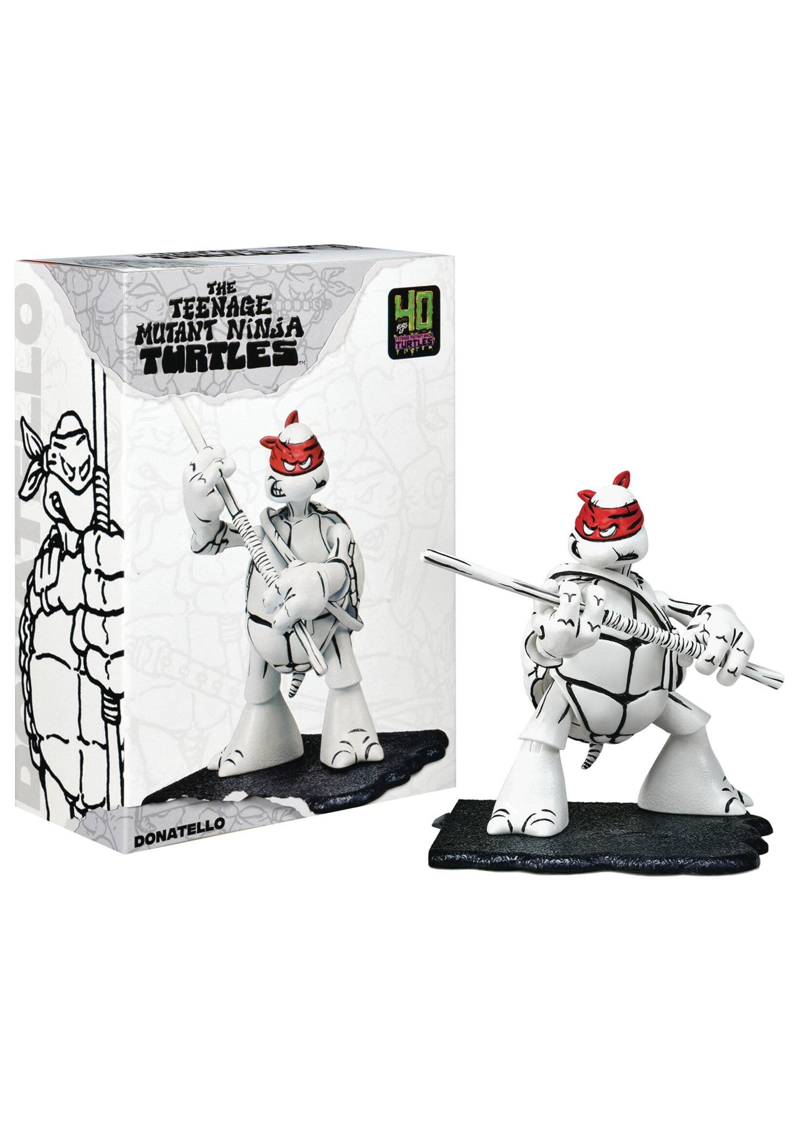 TMNT BLACK & WHITE ORIGINAL SKETCH DONATELLO PX AF