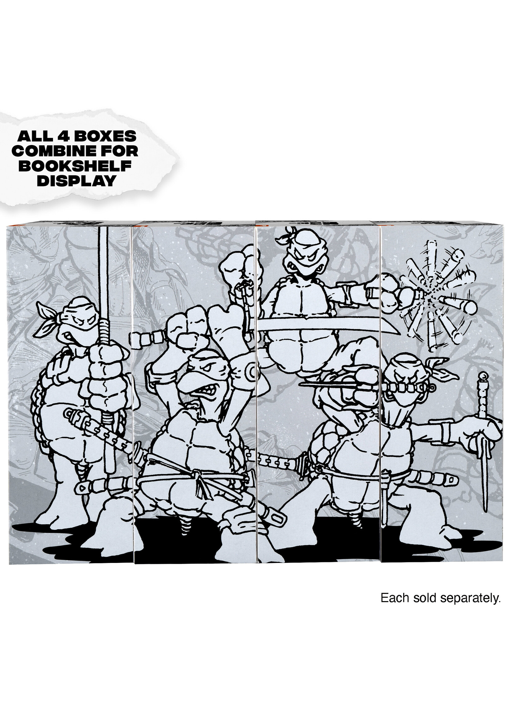 TMNT BLACK & WHITE ORIGINAL SKETCH DONATELLO PX AF