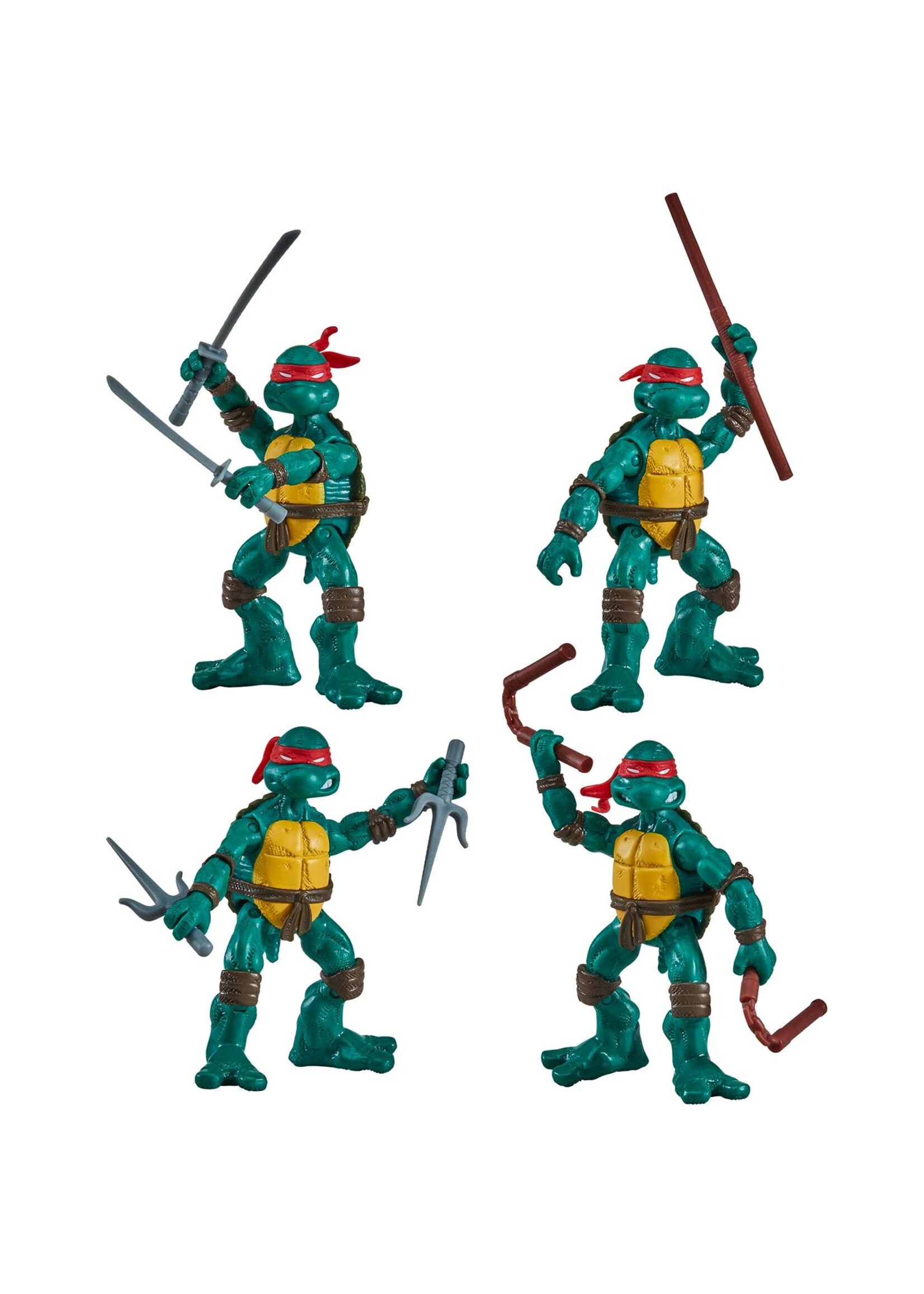 TMNT CLASSIC COMIC BOOK SERIES TURTLES 4PC SET