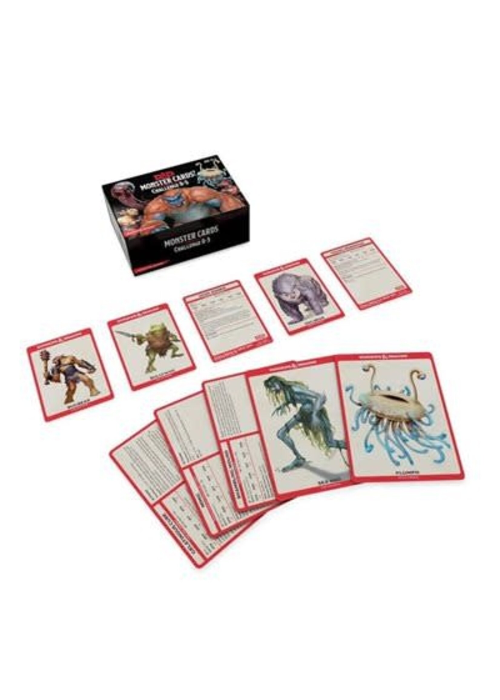 D&D SPELLBOOK CARDS MONSTERS 0-5