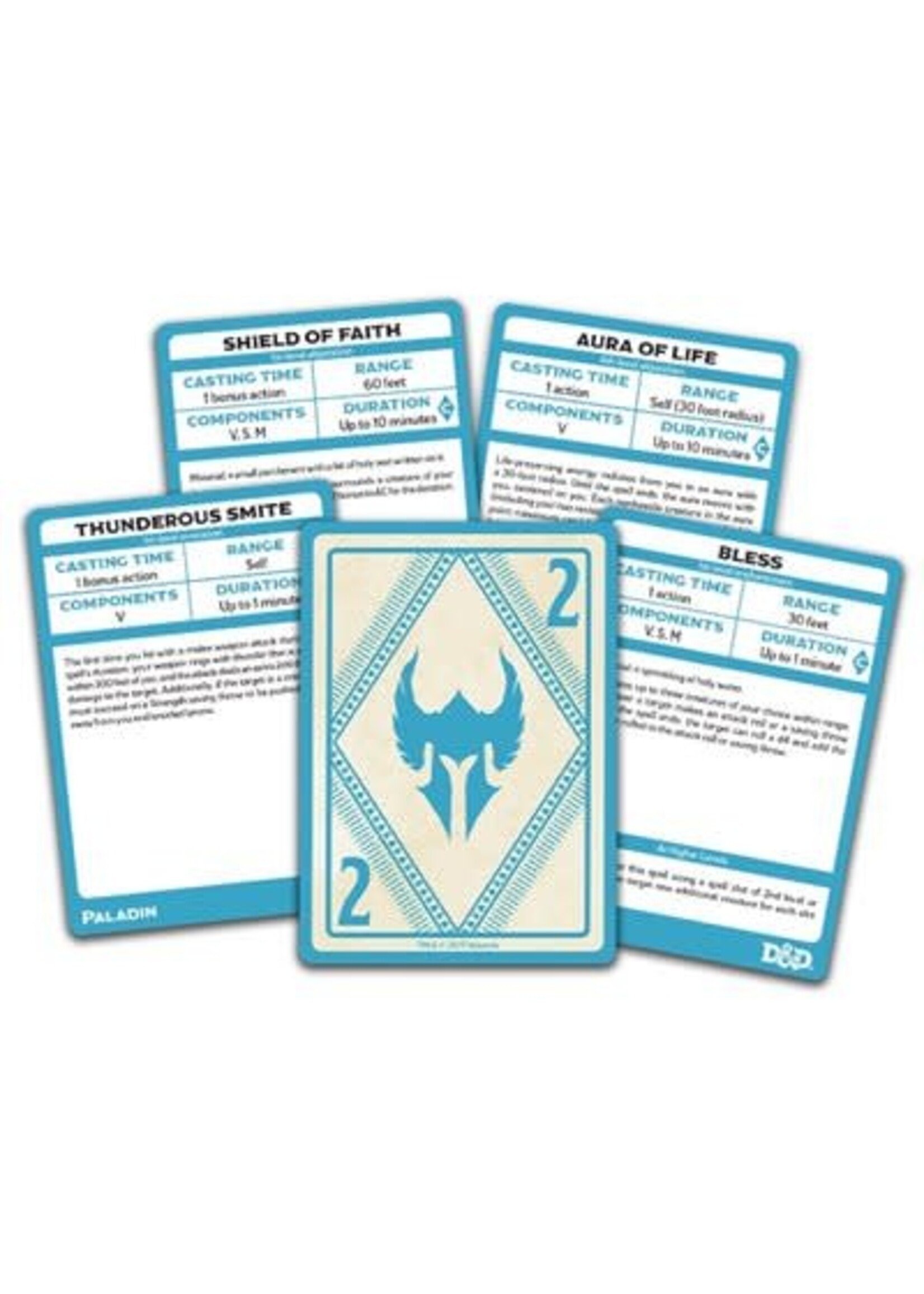 D&D SPELLBOOK CARDS PALADIN