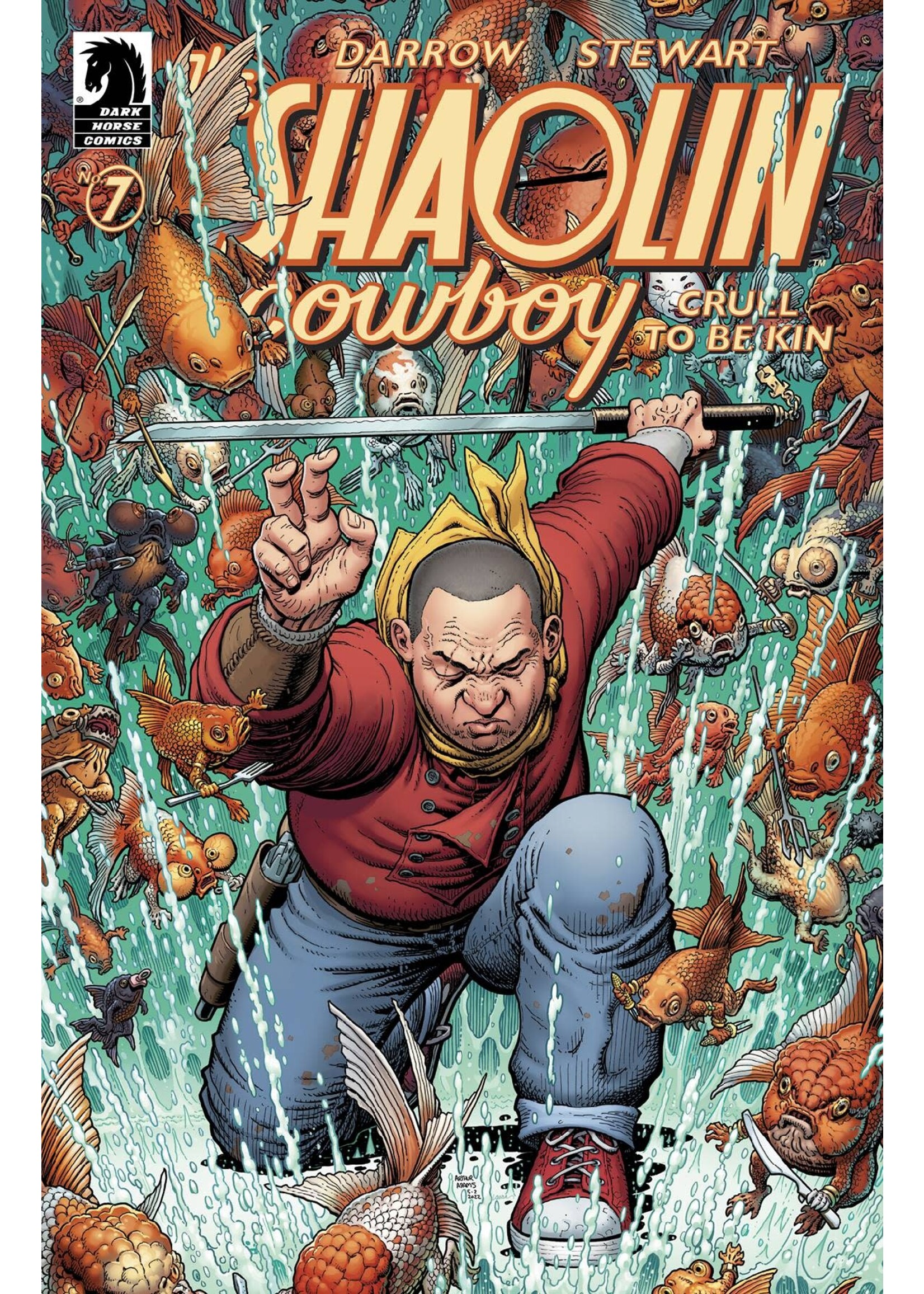 DARK HORSE SHAOLIN COWBOY CRUEL TO BE KIN #7 (OF 7) CVR B ADAMS (MR)