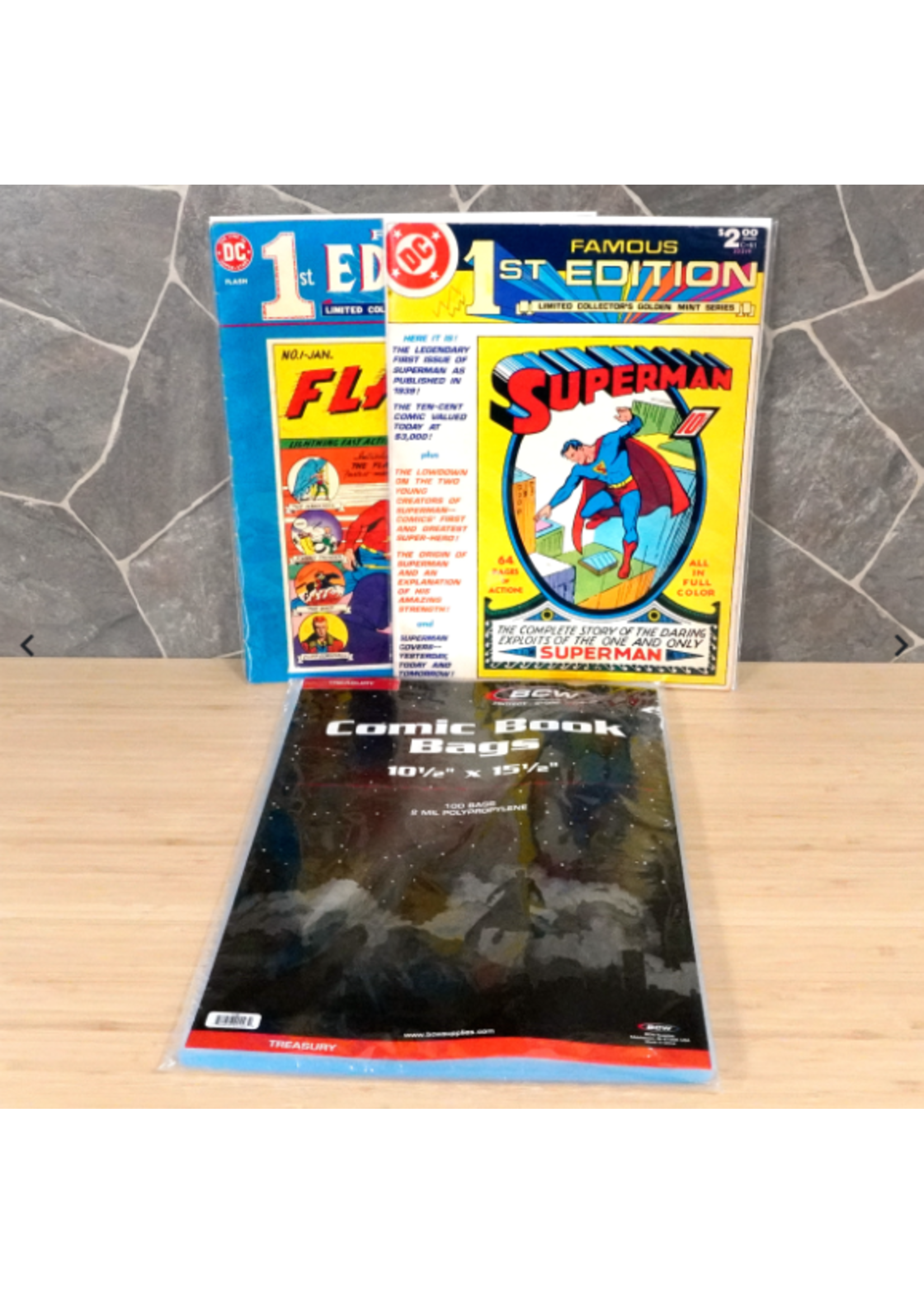 . BCW COMIC BOOK BAGS TREASURY