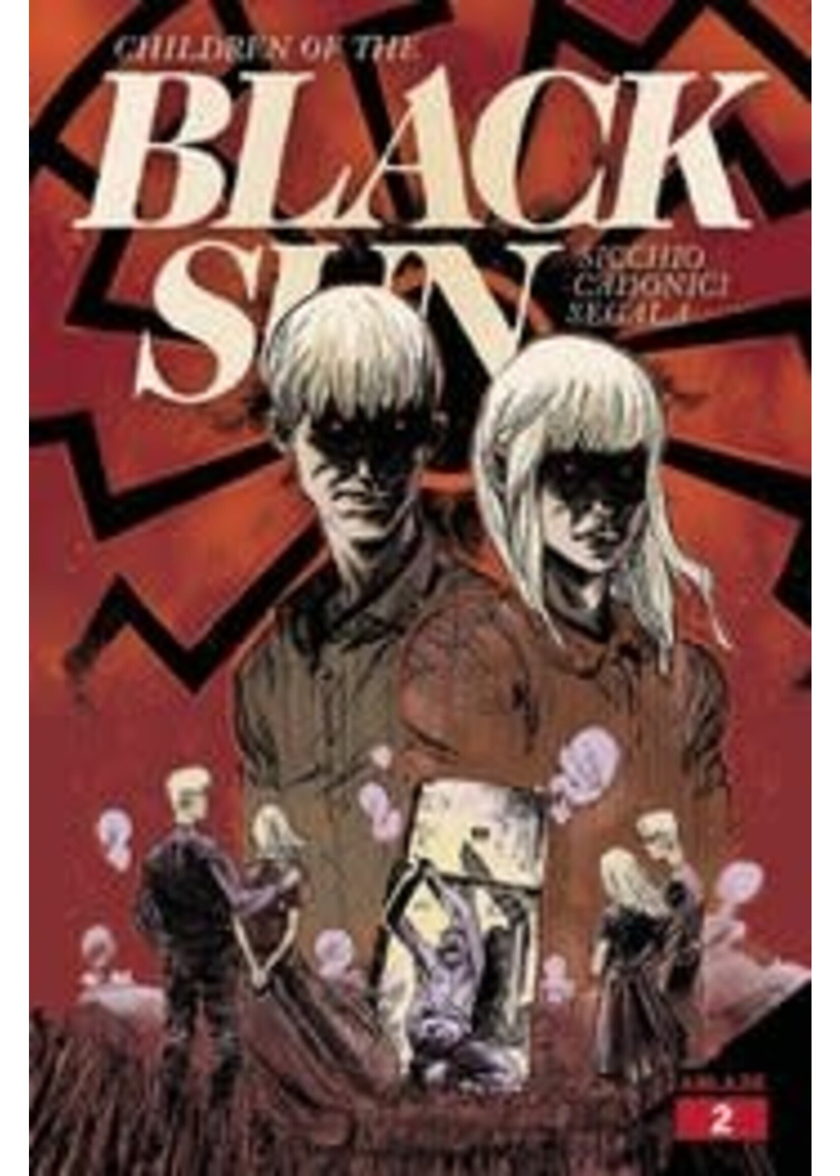 ABLAZE PUBLISHING CHILDREN O/T BLACK SUN complete 4 issue series