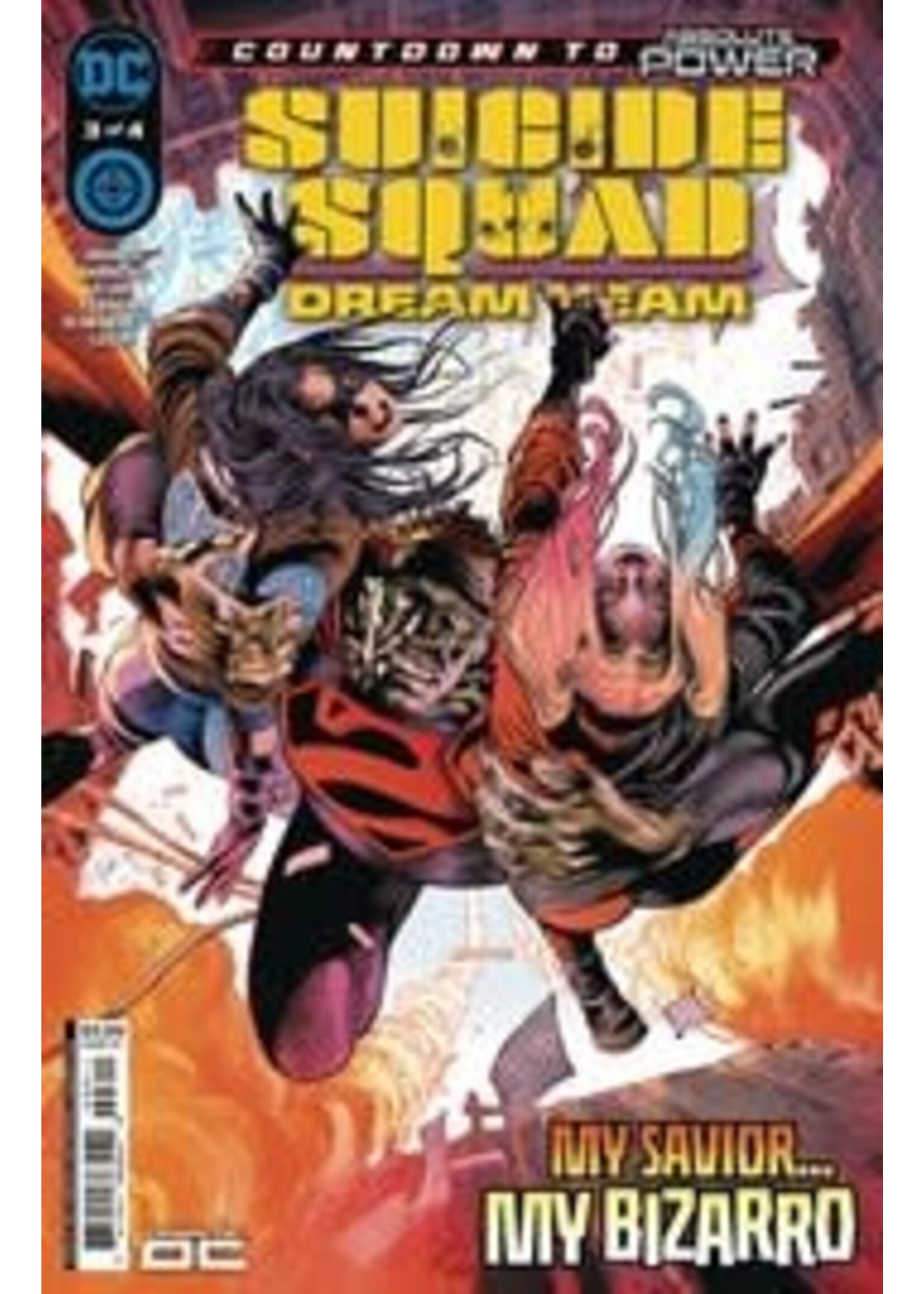 . SUICIDE SQUAD DREAM TEAM complete 4 issue series
