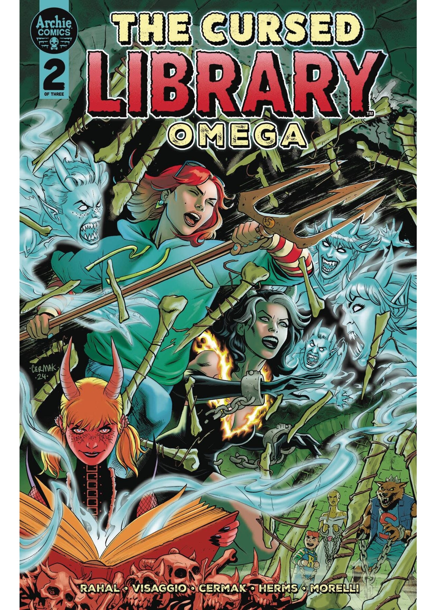 ARCHIE COMIC PUBLICATIONS CURSED LIBRARY OMEGA CVR A CRAIG CERMAK