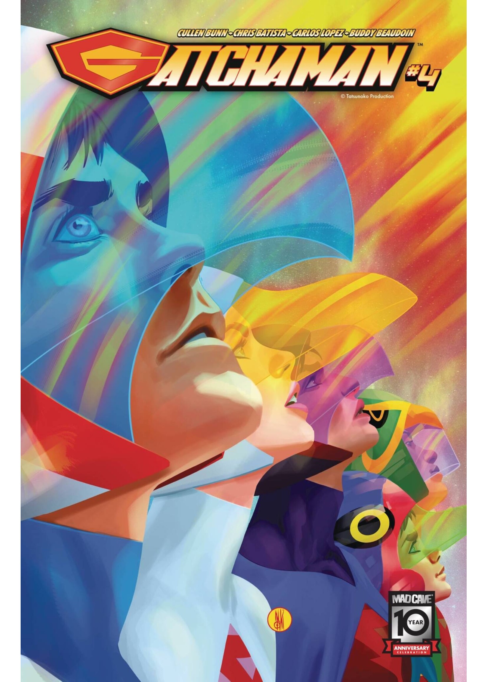 MAD CAVE GATCHAMAN (2024) #4 CVR A INAKI MIRANDA