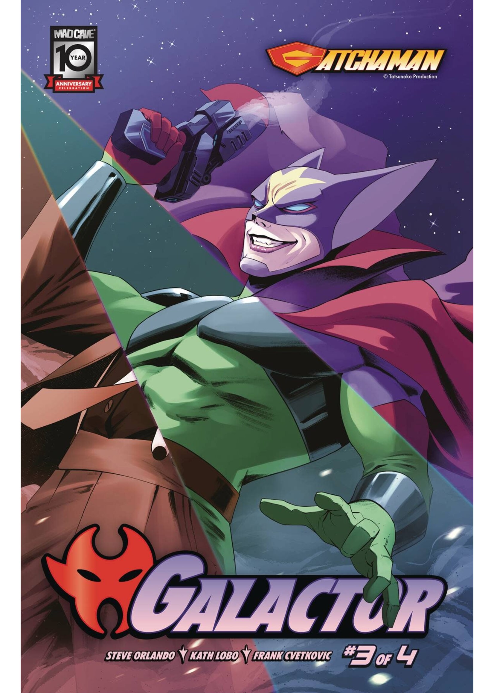 MAD CAVE GATCHAMAN GALACTOR (2024) #3 (OF 4)