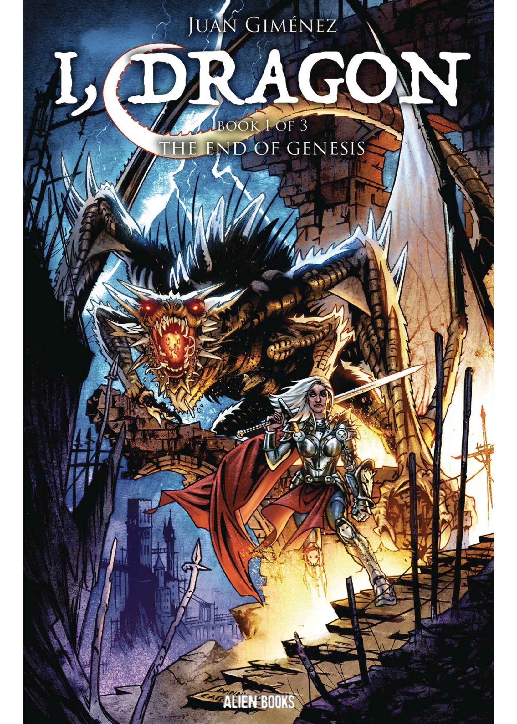 ALIEN BOOKS I DRAGON GN VOL 01 (OF 3) CVR B EARLS