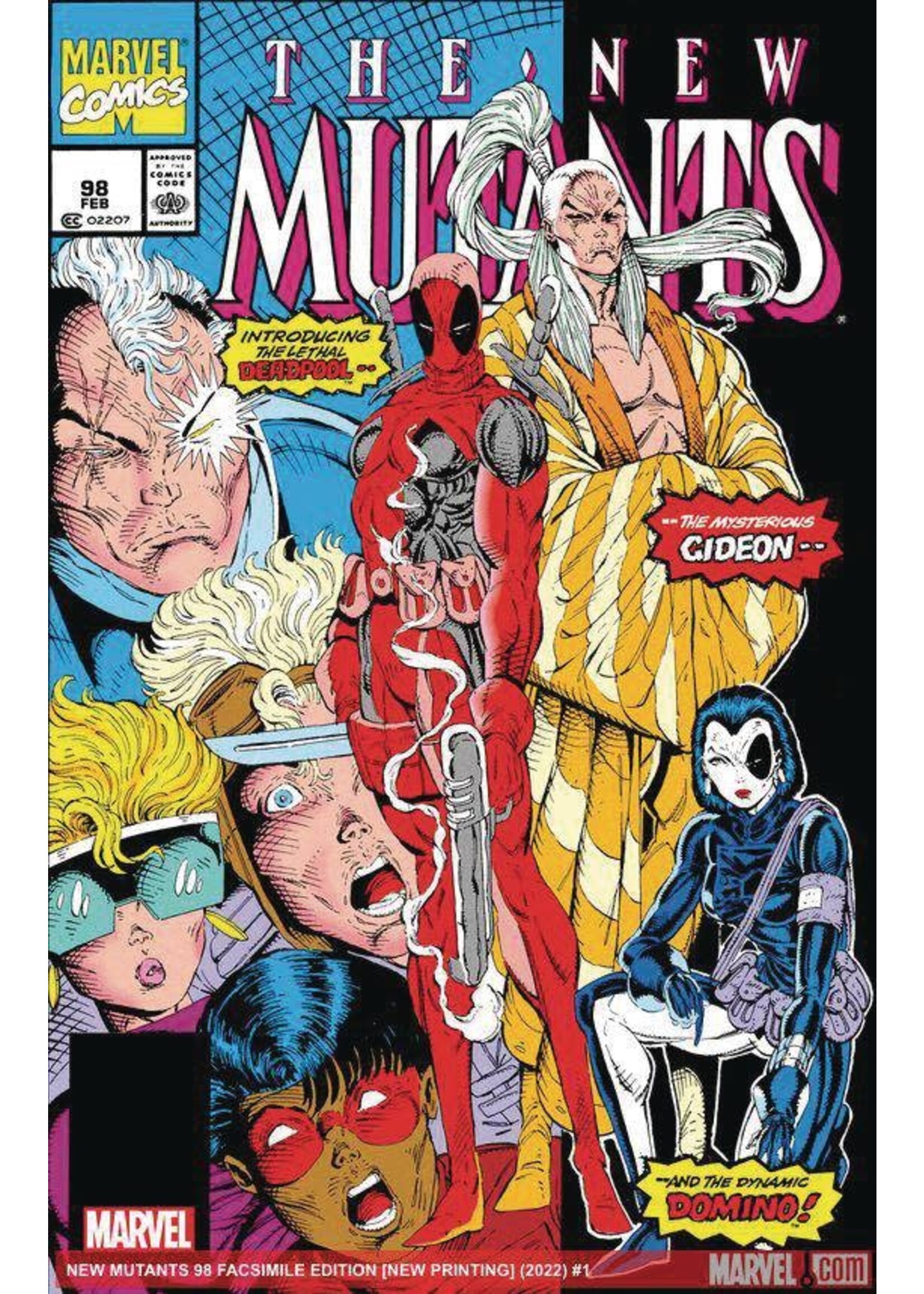 PAN-UNIVERSAL GALACTIC WORLDWI NEW MUTANTS #98 PAN DIMENSIONAL 3D ED