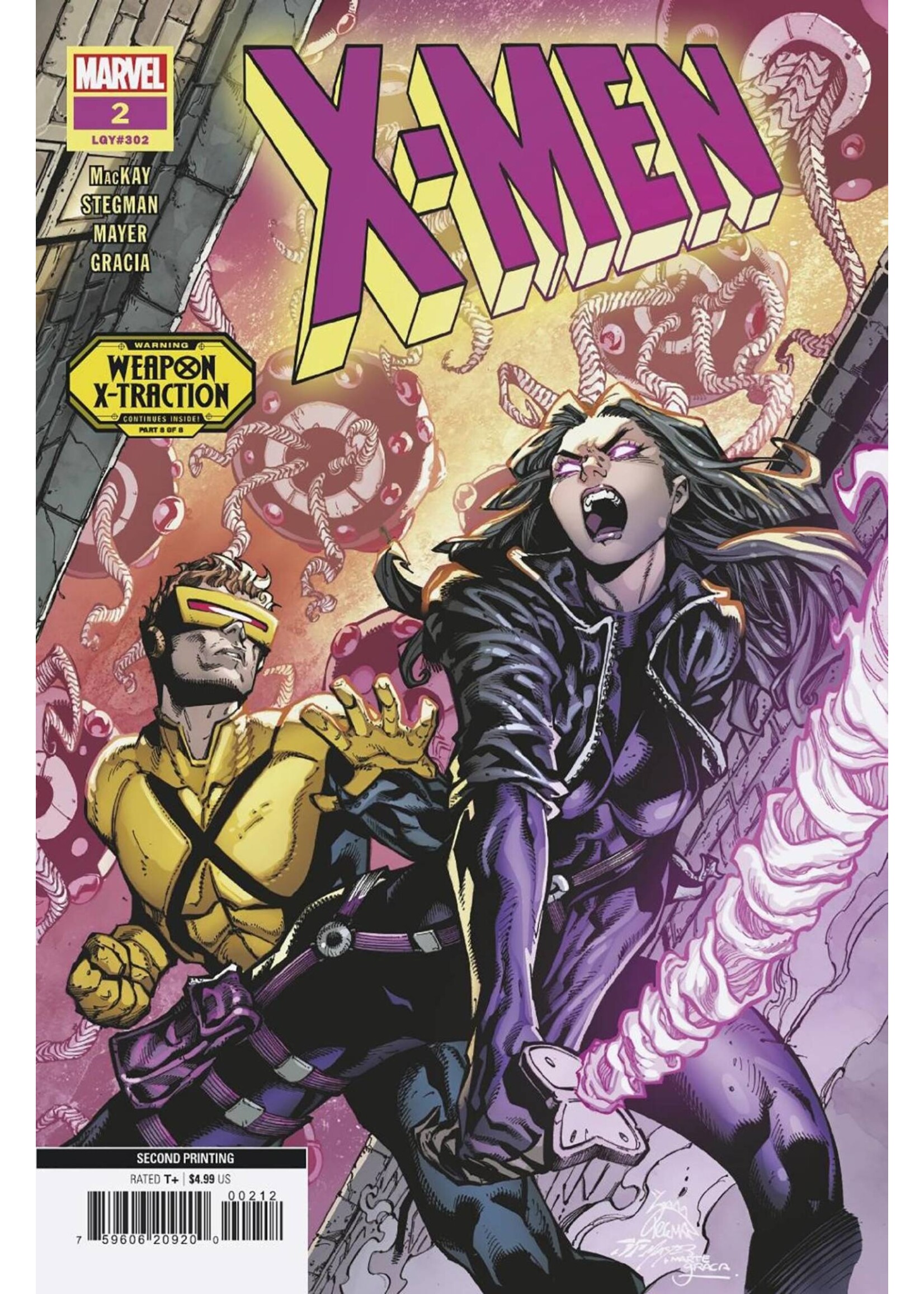. X-MEN (2024) #2 2ND PTG RYAN STEGMAN VAR