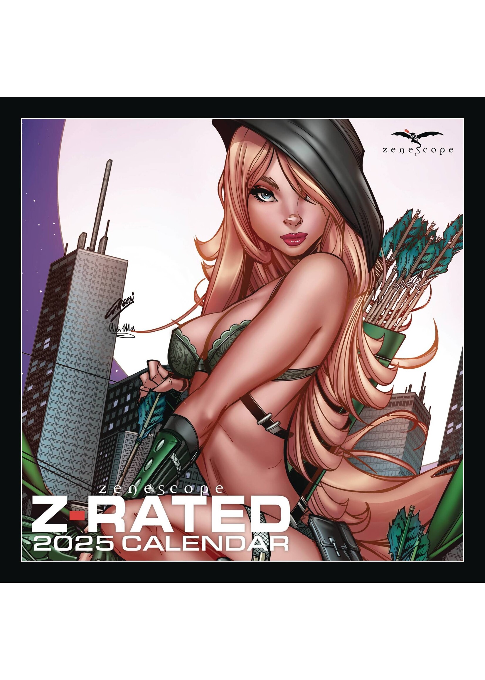 2025 ZENESCOPE ENTERTAINMENT Z RATED CALENDAR (MR)