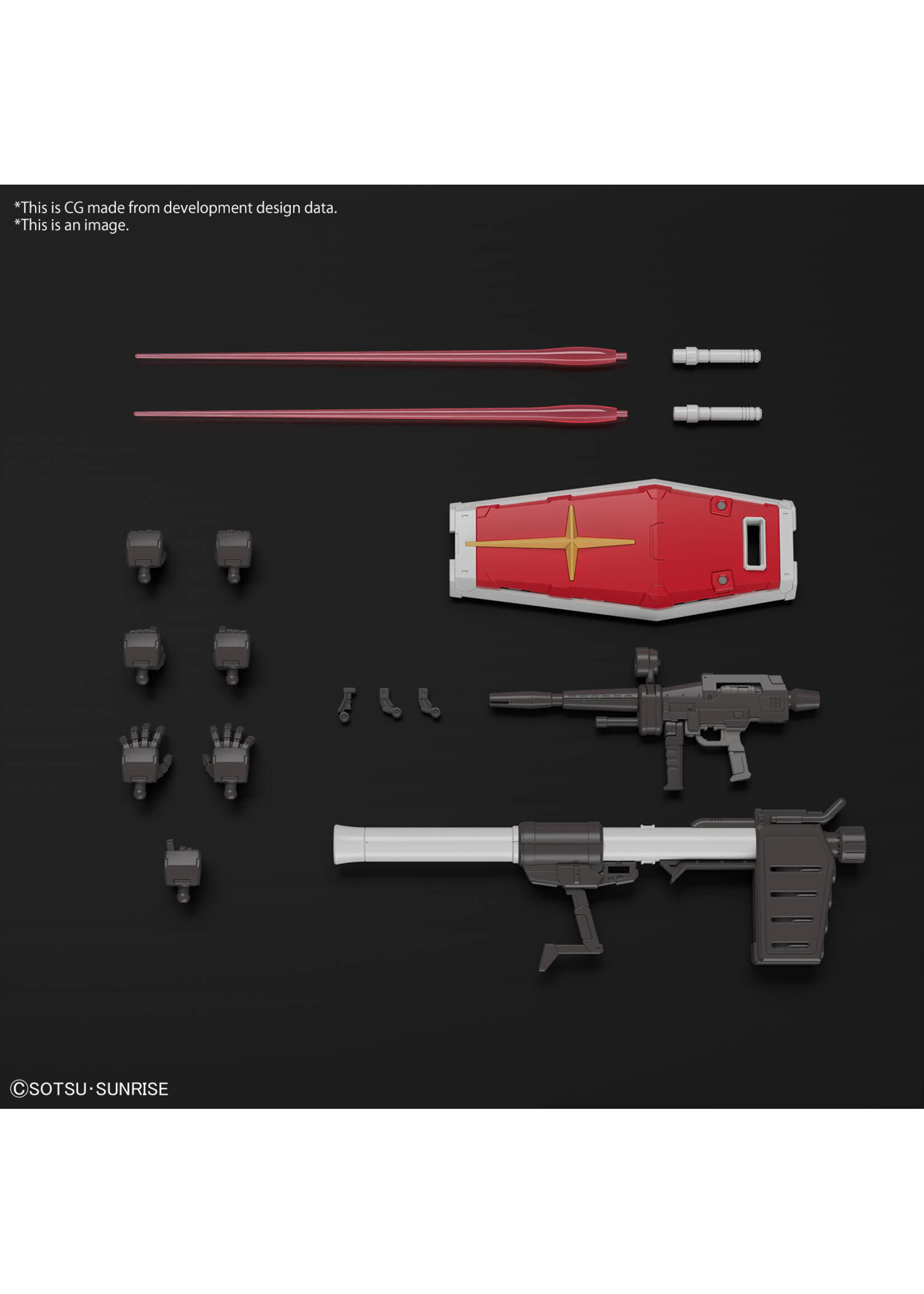 RX-78-2 GUNDAM RG 1/144 MDL KIT (VER. 2.0)