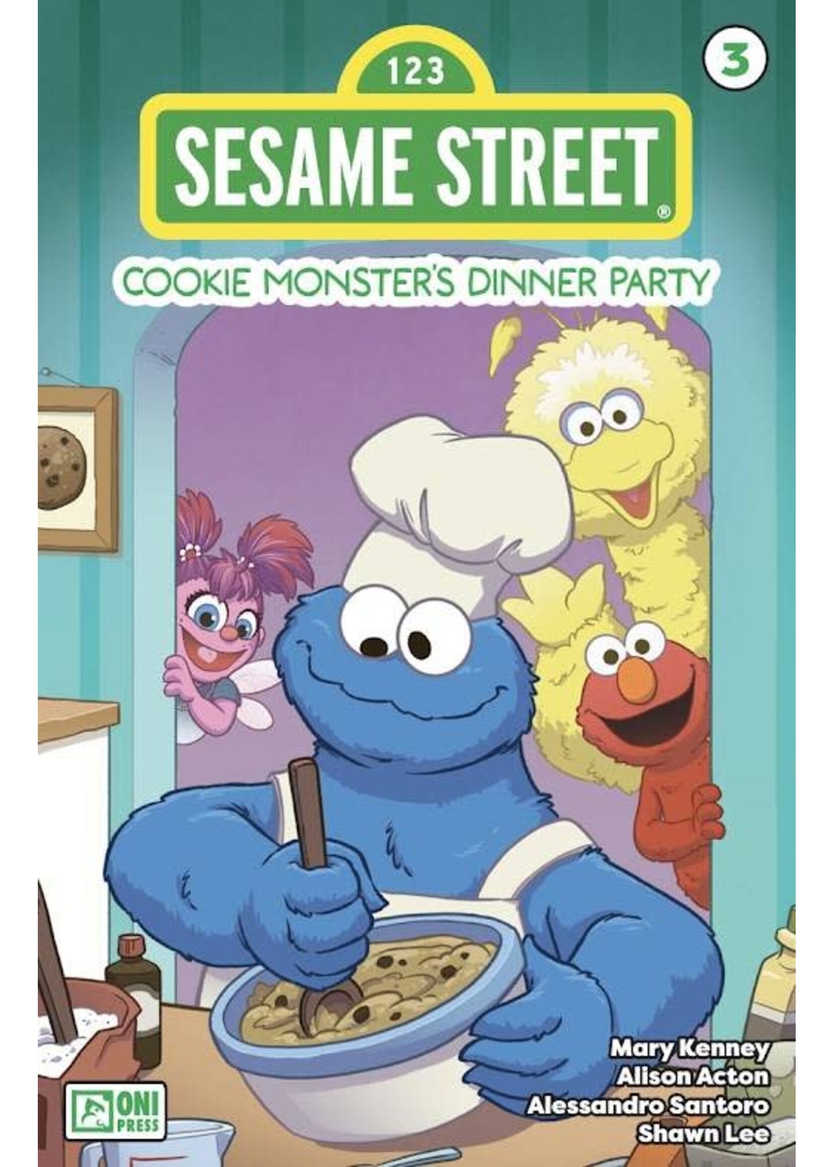 ONI PRESS SESAME STREET #3 CVR A ACTON