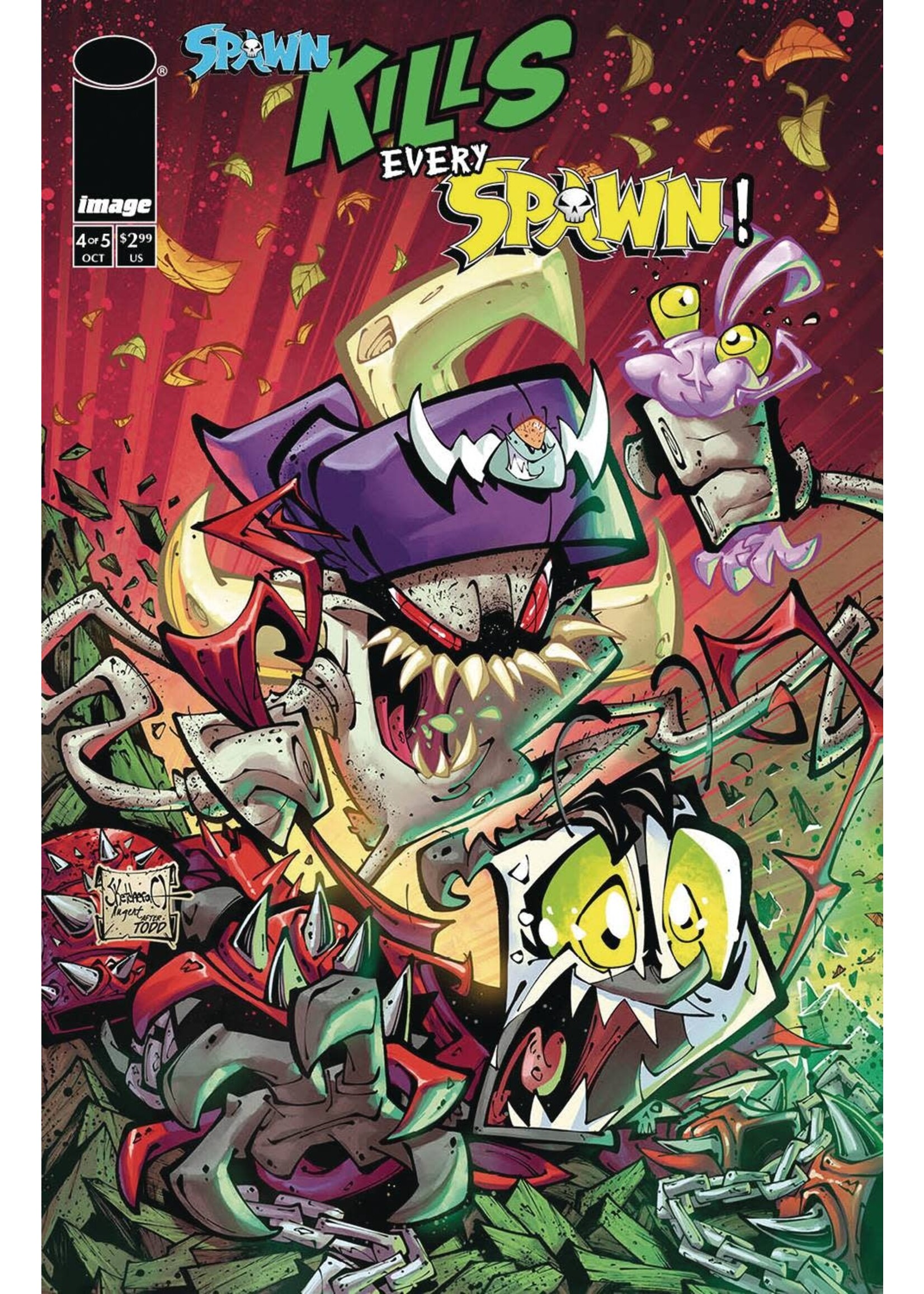 . SPAWN KILLS EVERY SPAWN #4 (OF 5) CVR A DUENAS