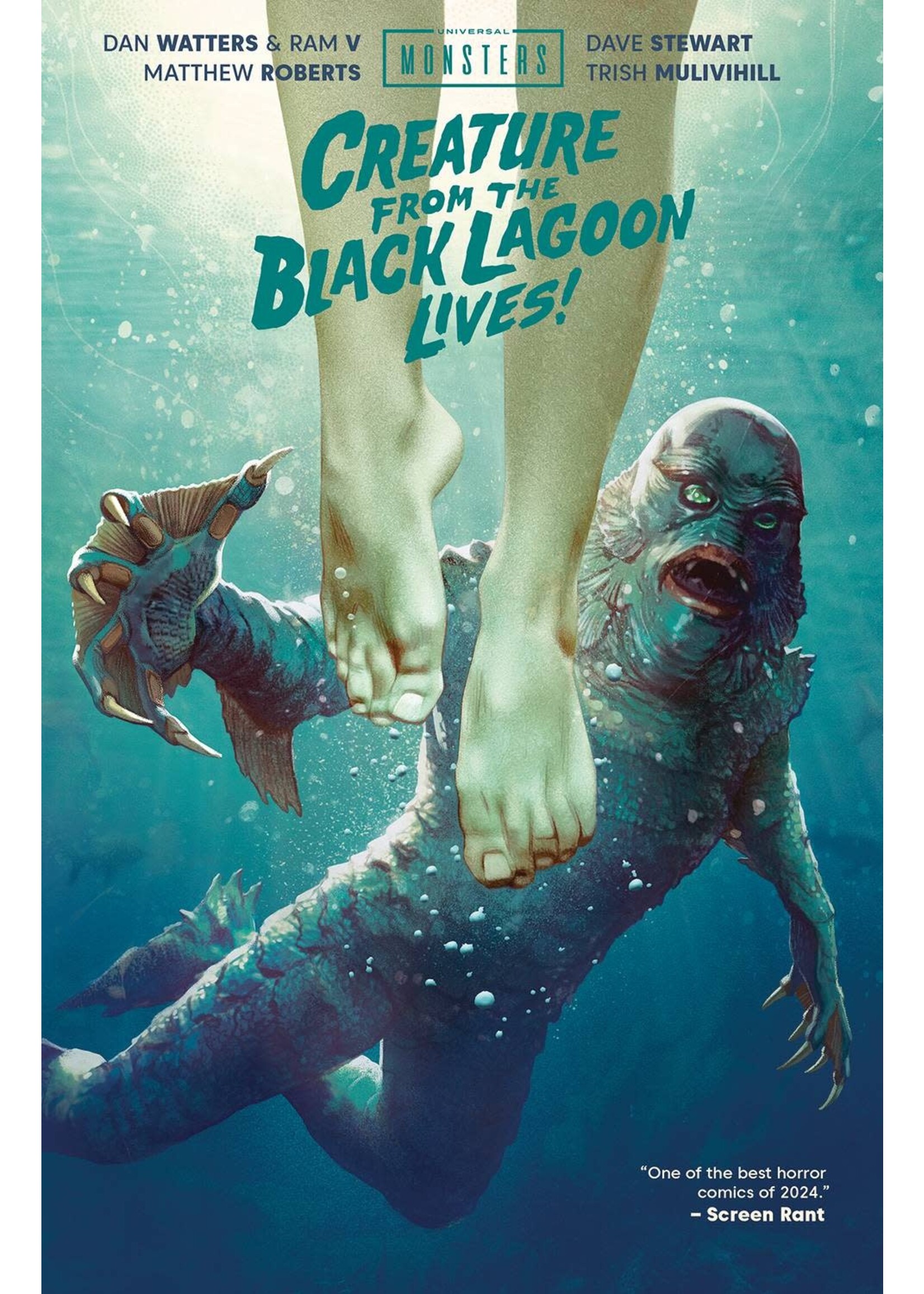 . UNIVERSAL MONSTERS CREATURE FROM THE BLACK LAGOON LIVES HC DIRECT MARKET EXCLUSIVE JOSHUA MIDDLETON CVR