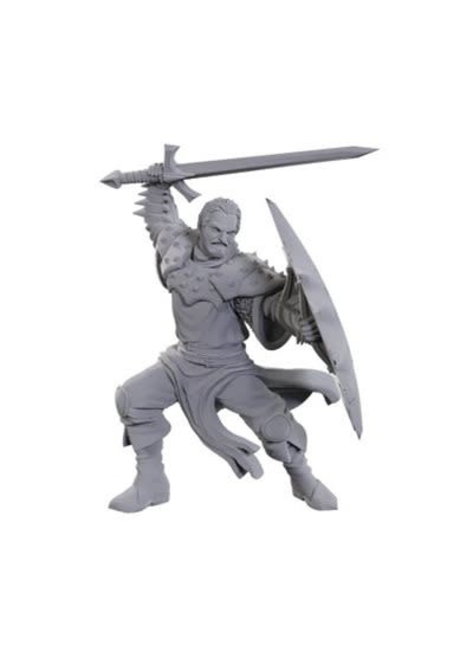 DND UNPAINTED MINI WV23 DRAGON ARMY SOLDIER