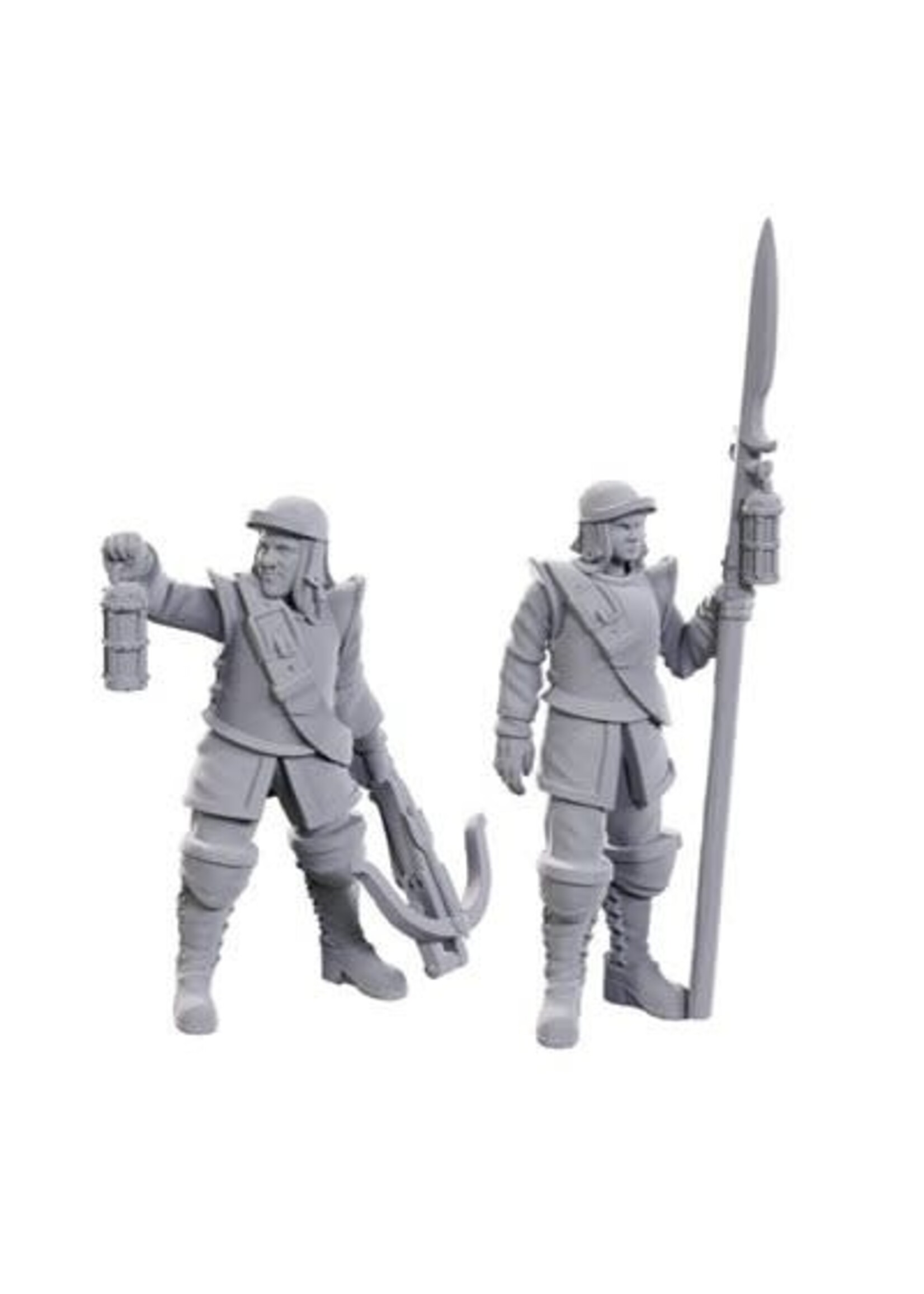 DND UNPAINTED MINI WV23 ROADWARDENS MALE & FEMALE