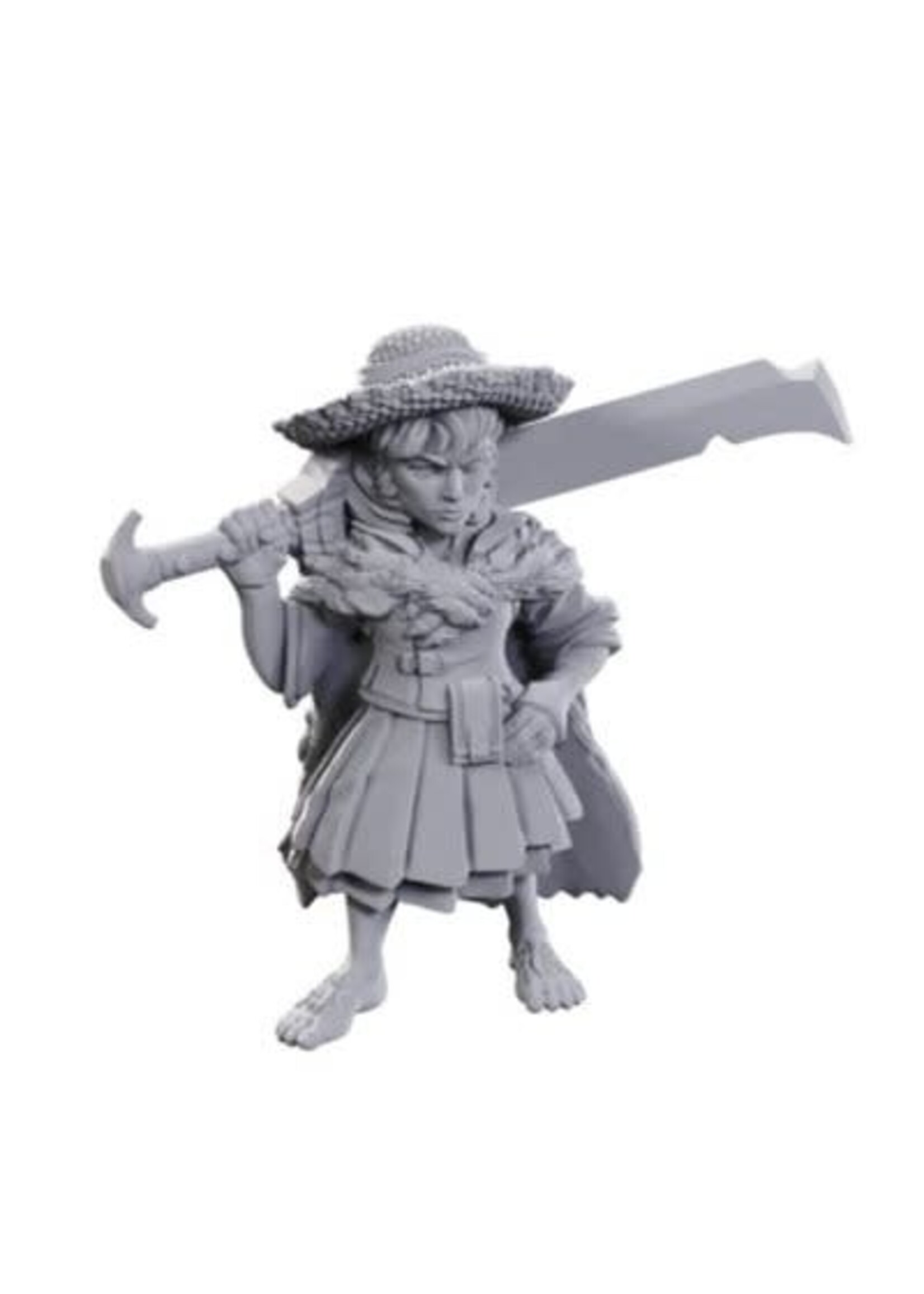 PATHFINDER UNPAINTED MINIS WV23 FEMALE HALFLING MAGUS LOW-LEVEL