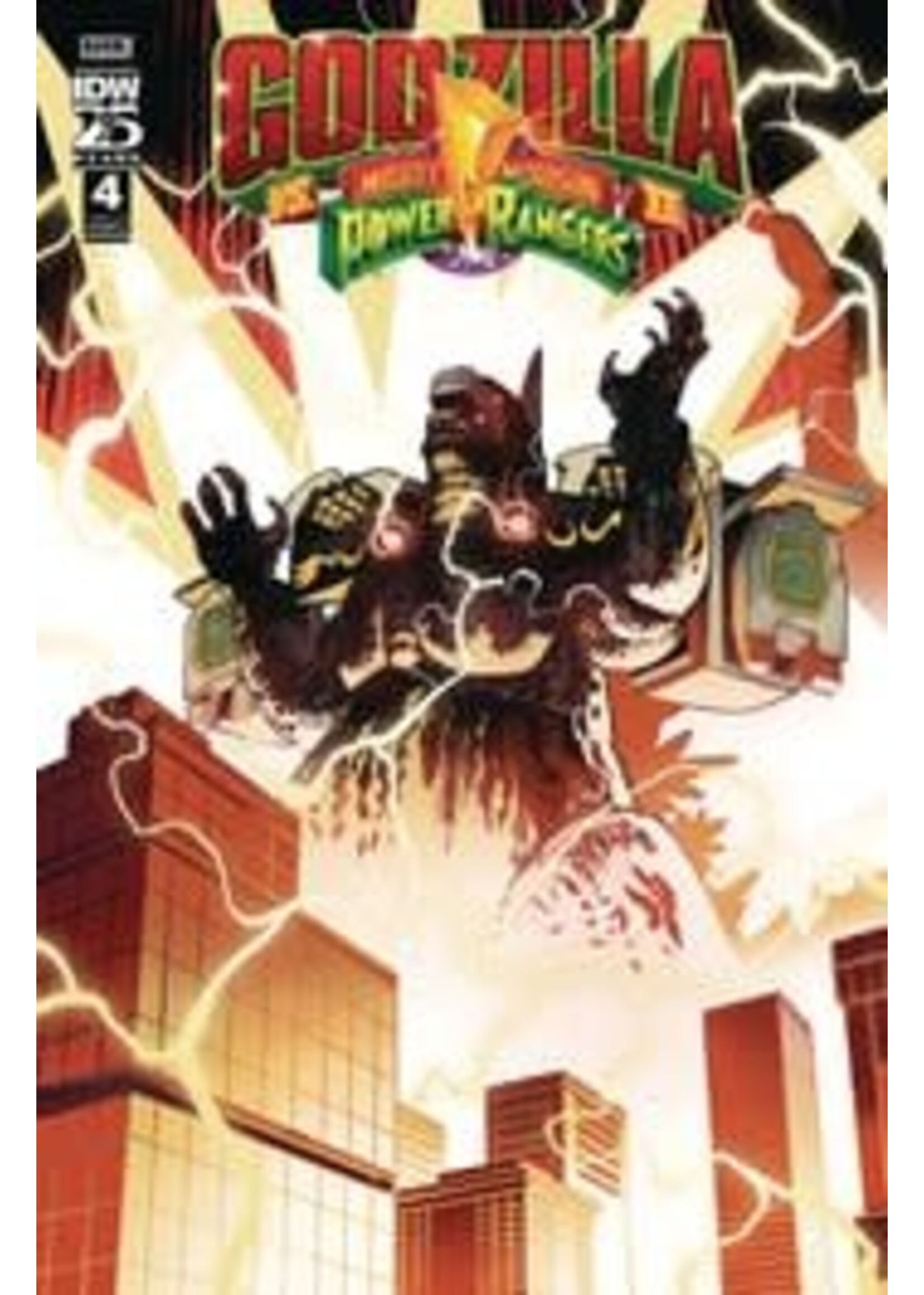 ABRAMS GODZILLA VS MMPR II complete 5 issue series