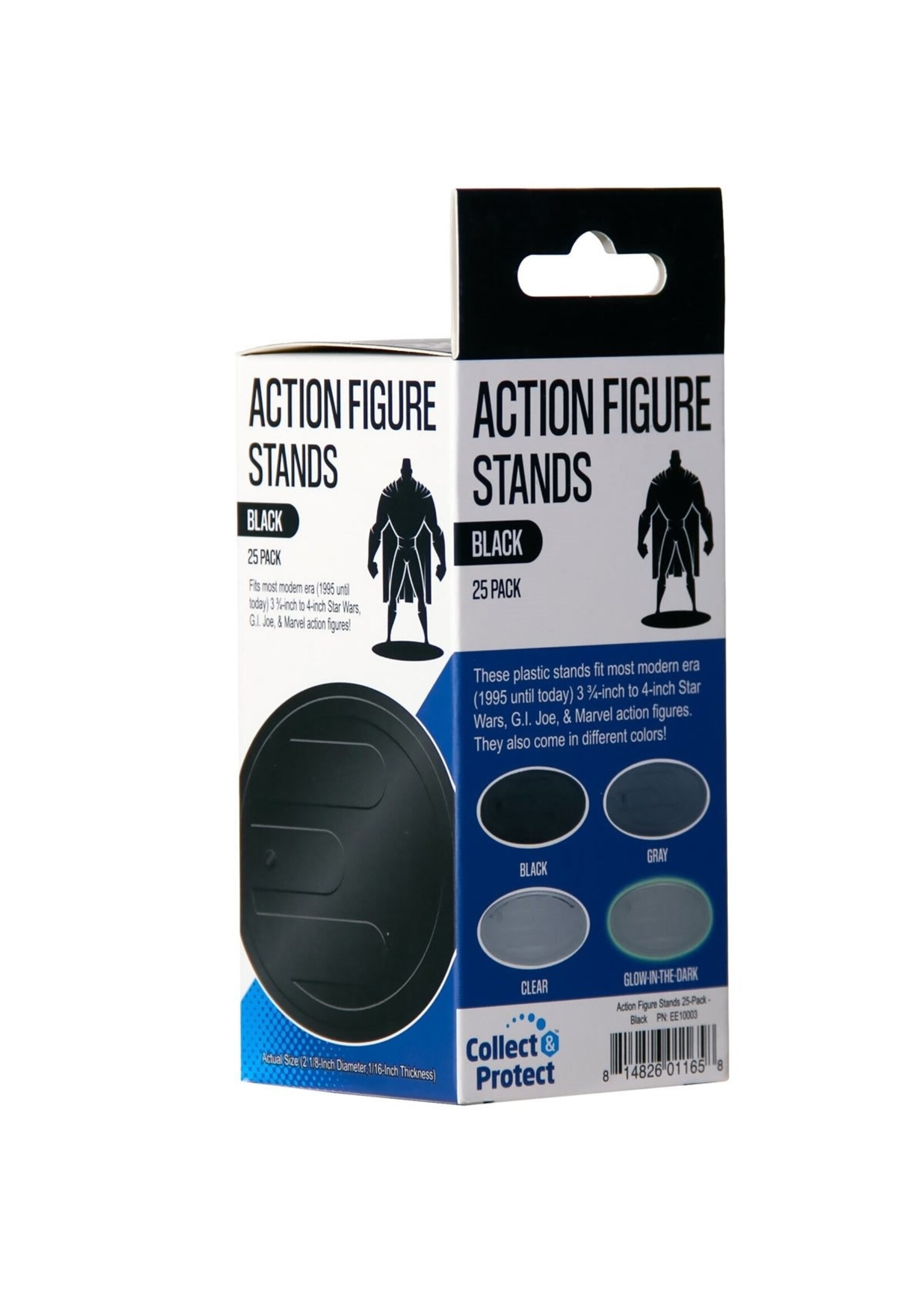 ACTION FIGURE BLACK 25PC STAND PACK