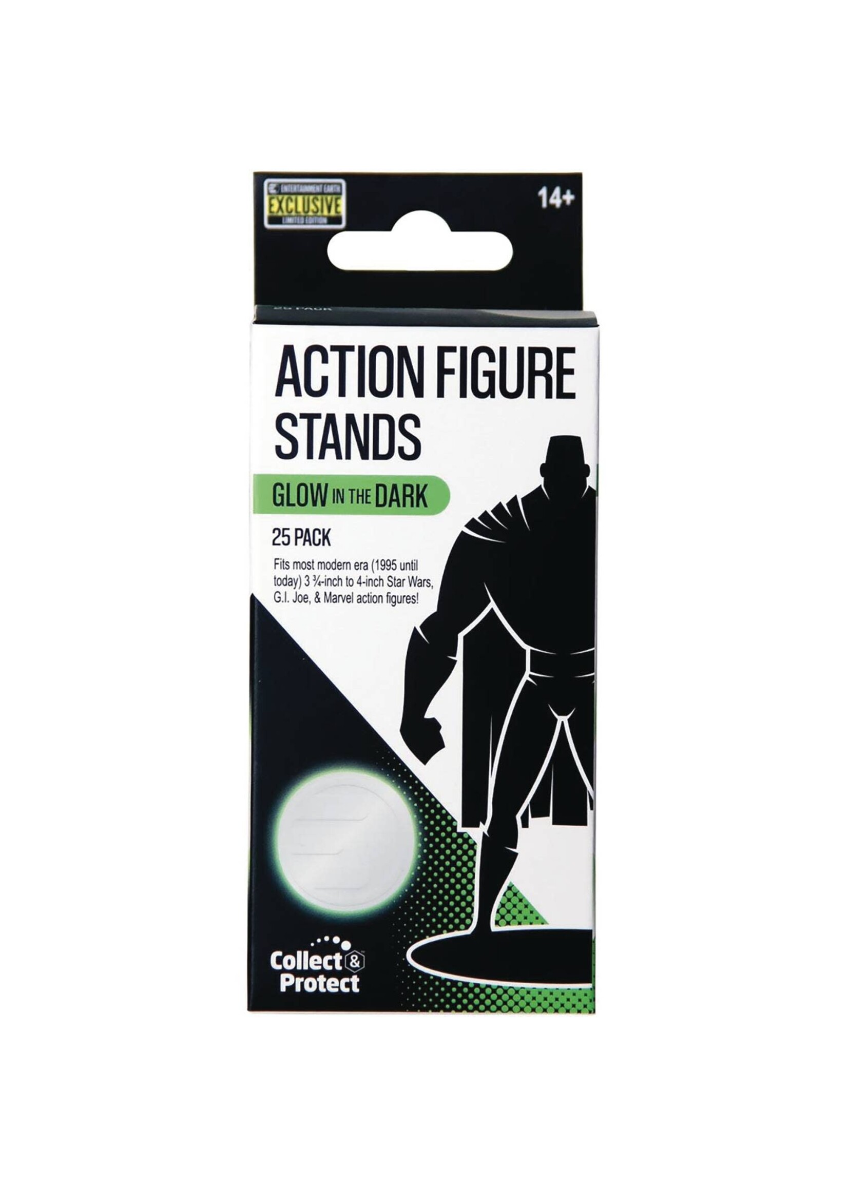 ACTION FIGURE GLOW IN THE DARK 25PC STAND PACK