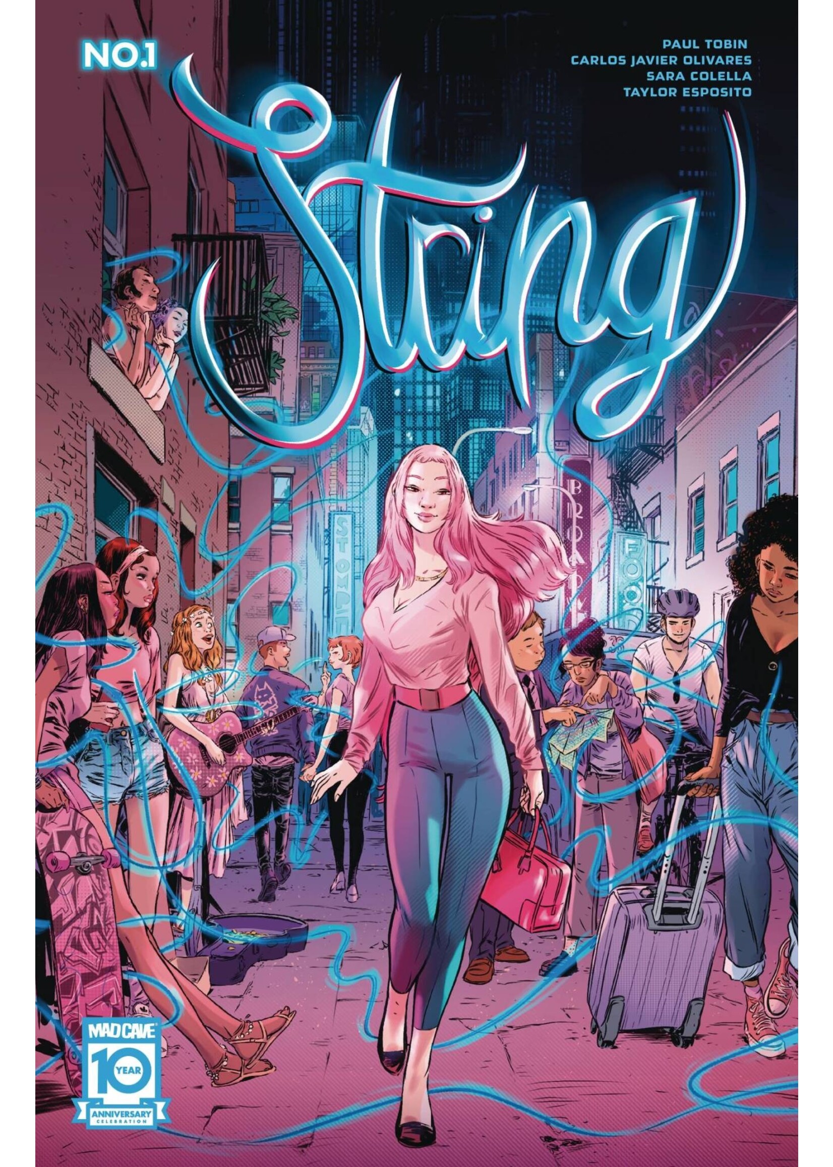 MAD CAVE STRING #1 (OF 5) CVR A CARLOS JAVIER OLIVARES (MR)