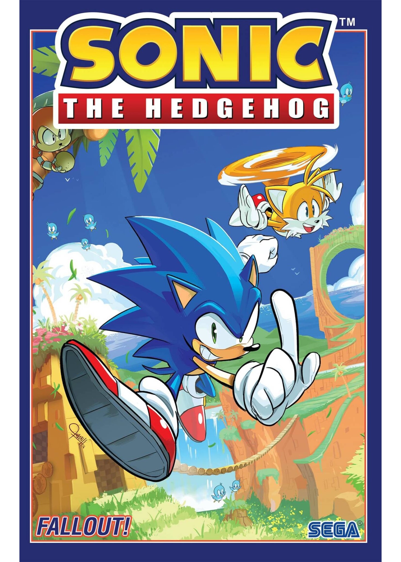 . SONIC THE HEDGEHOG VOL 01 FALLOUT!