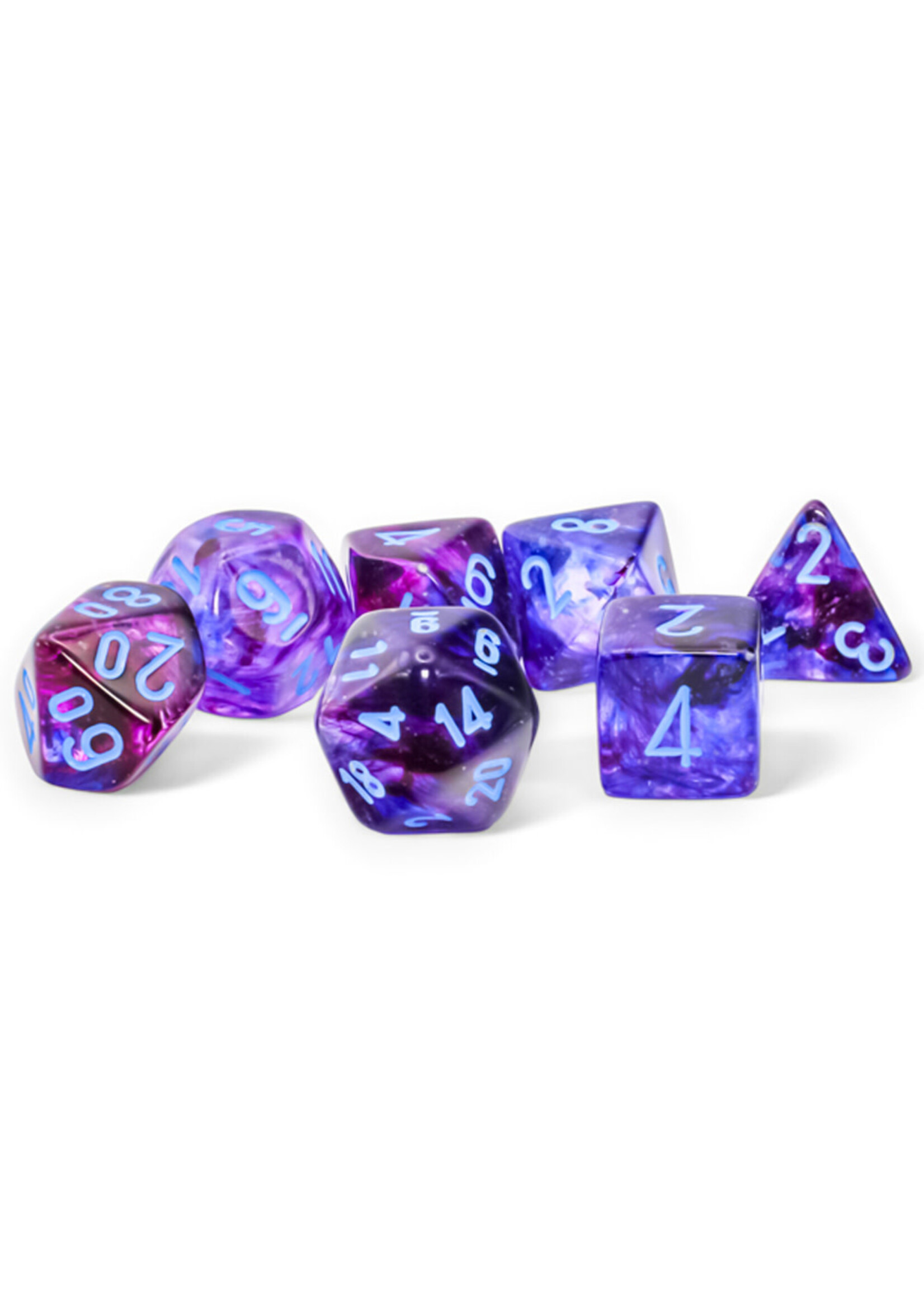 NEBULA 7PC MEGA-HEDRAL NOCTURNAL/BLUE LUMINARY