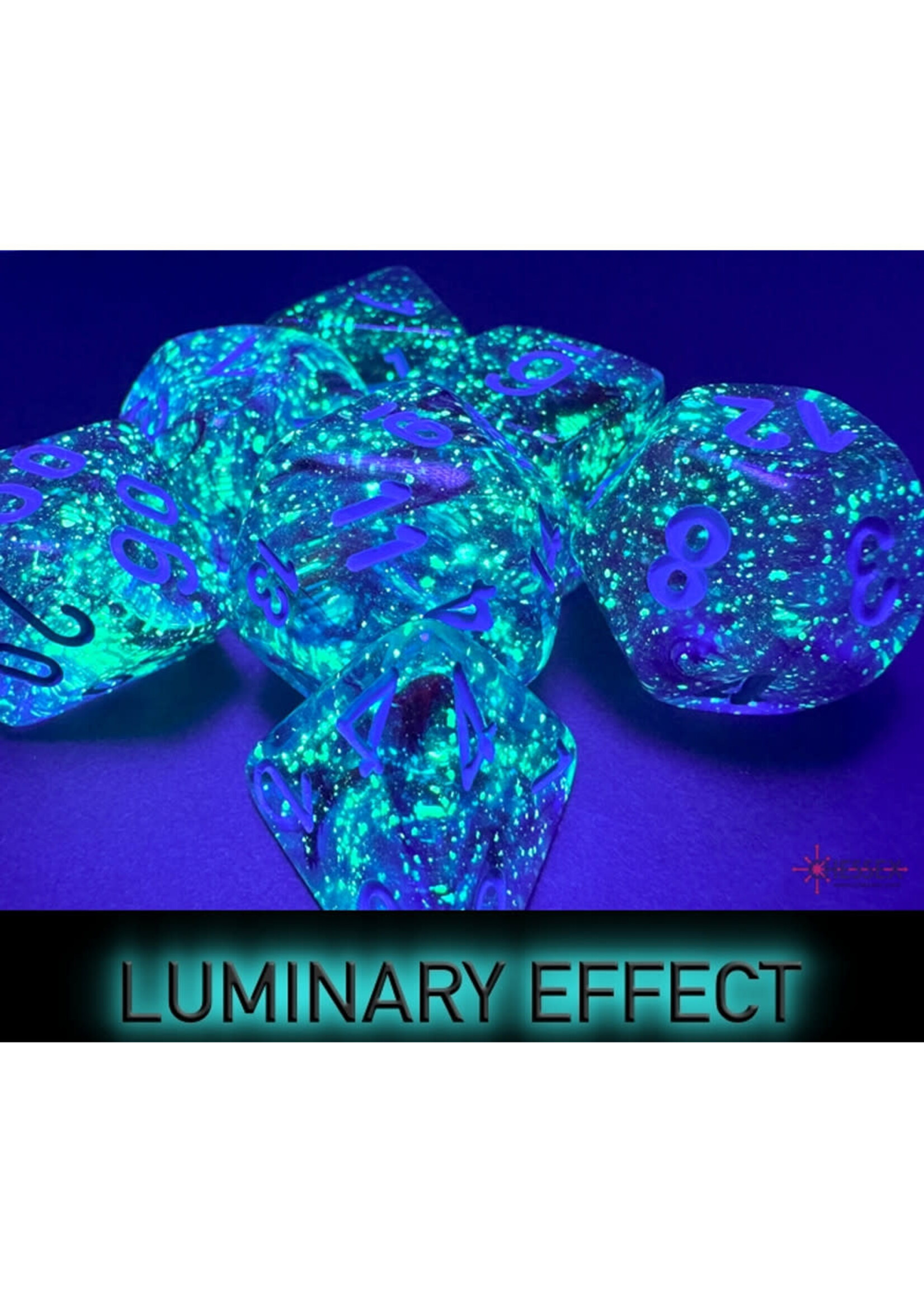 NEBULA 7PC MEGA-HEDRAL NOCTURNAL/BLUE LUMINARY