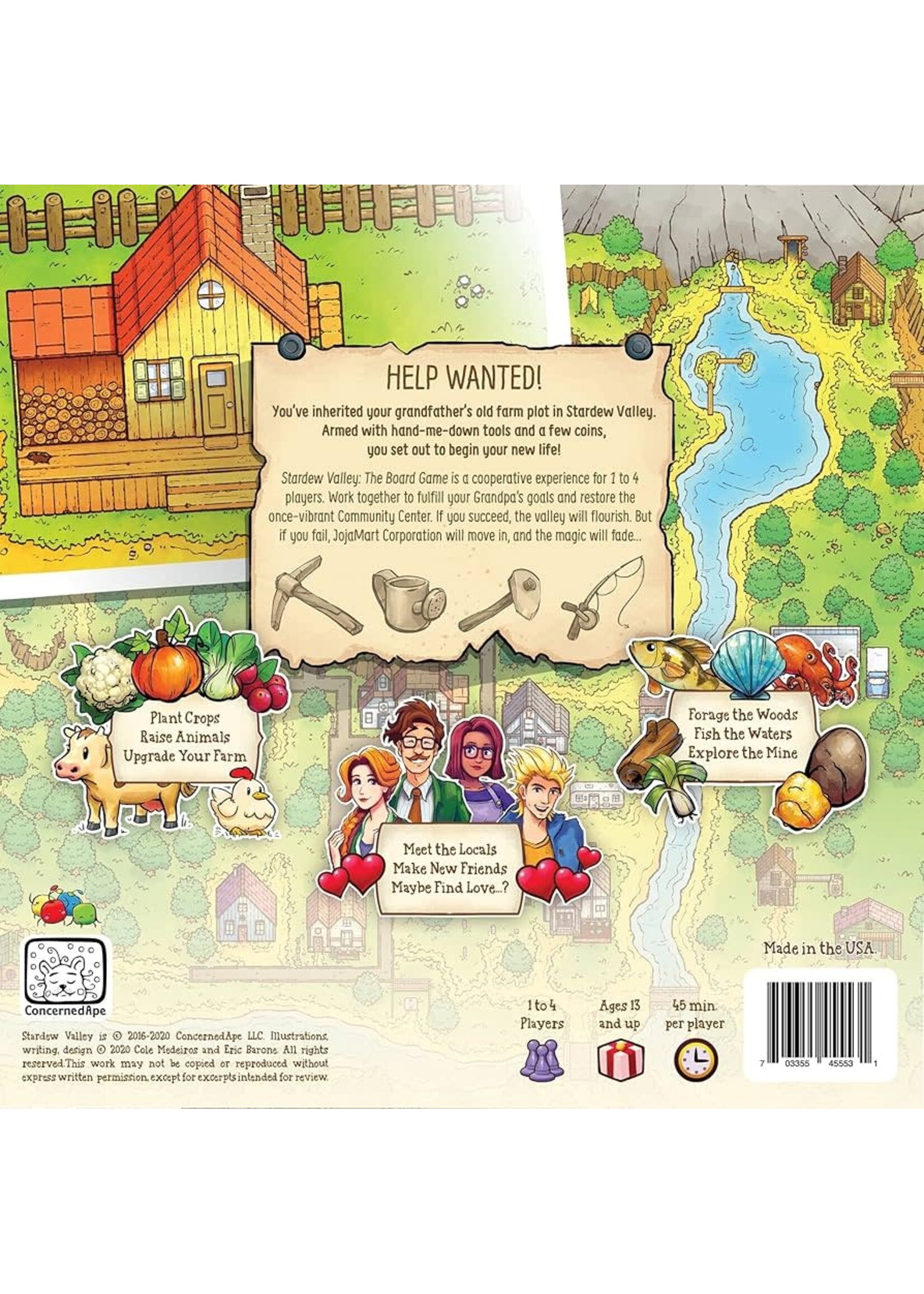 STARDEW VALLEY THE BOARD GAME