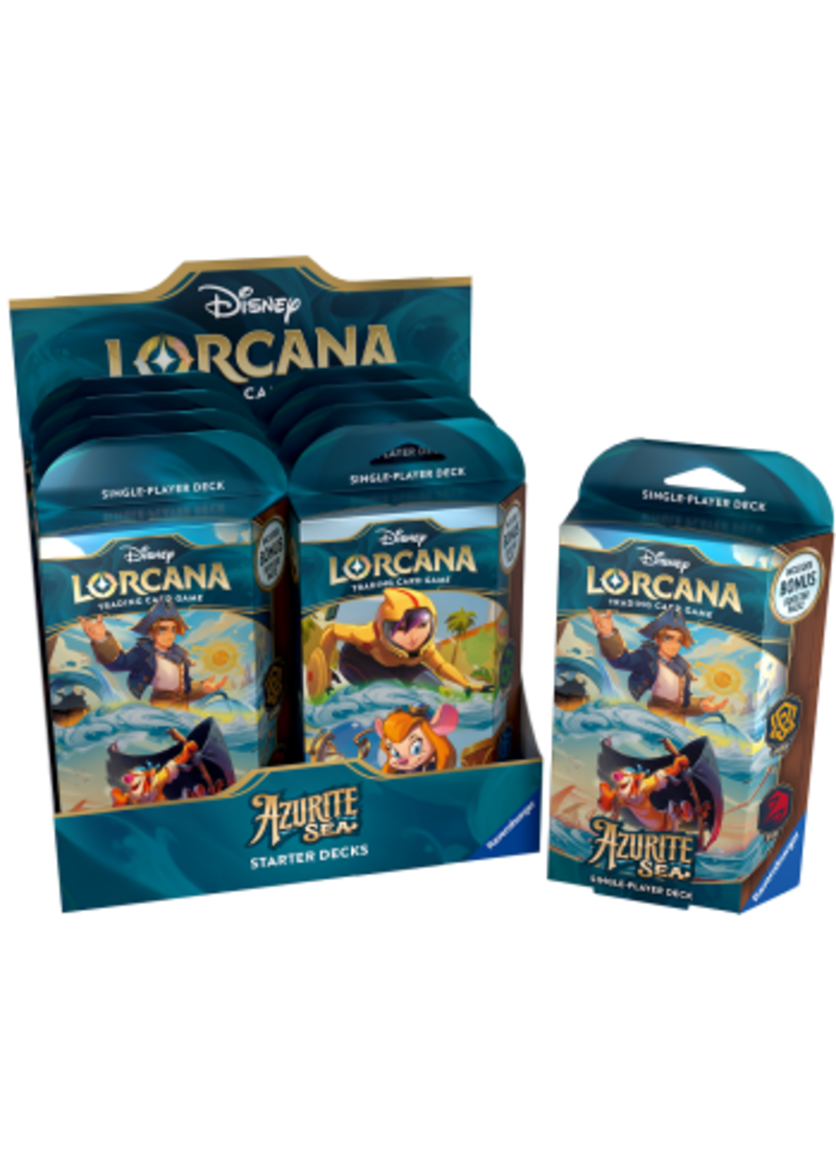 DISNEY LORCANA AZURITE SEA STARTER DECK