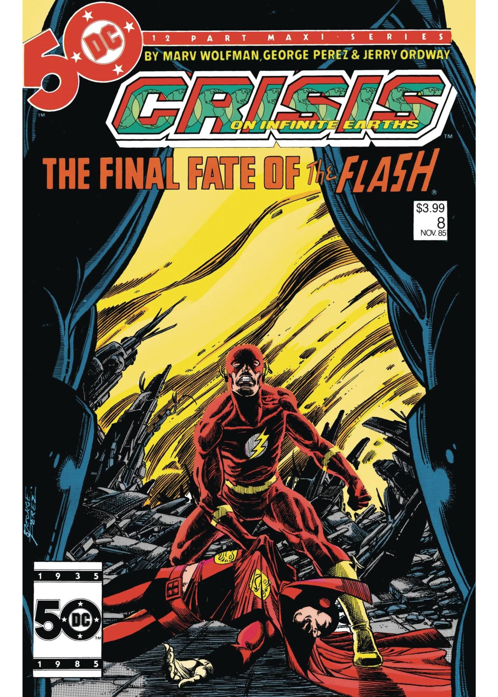 . CRISIS ON INFINITE EARTHS #8 FACSIMILE EDITION