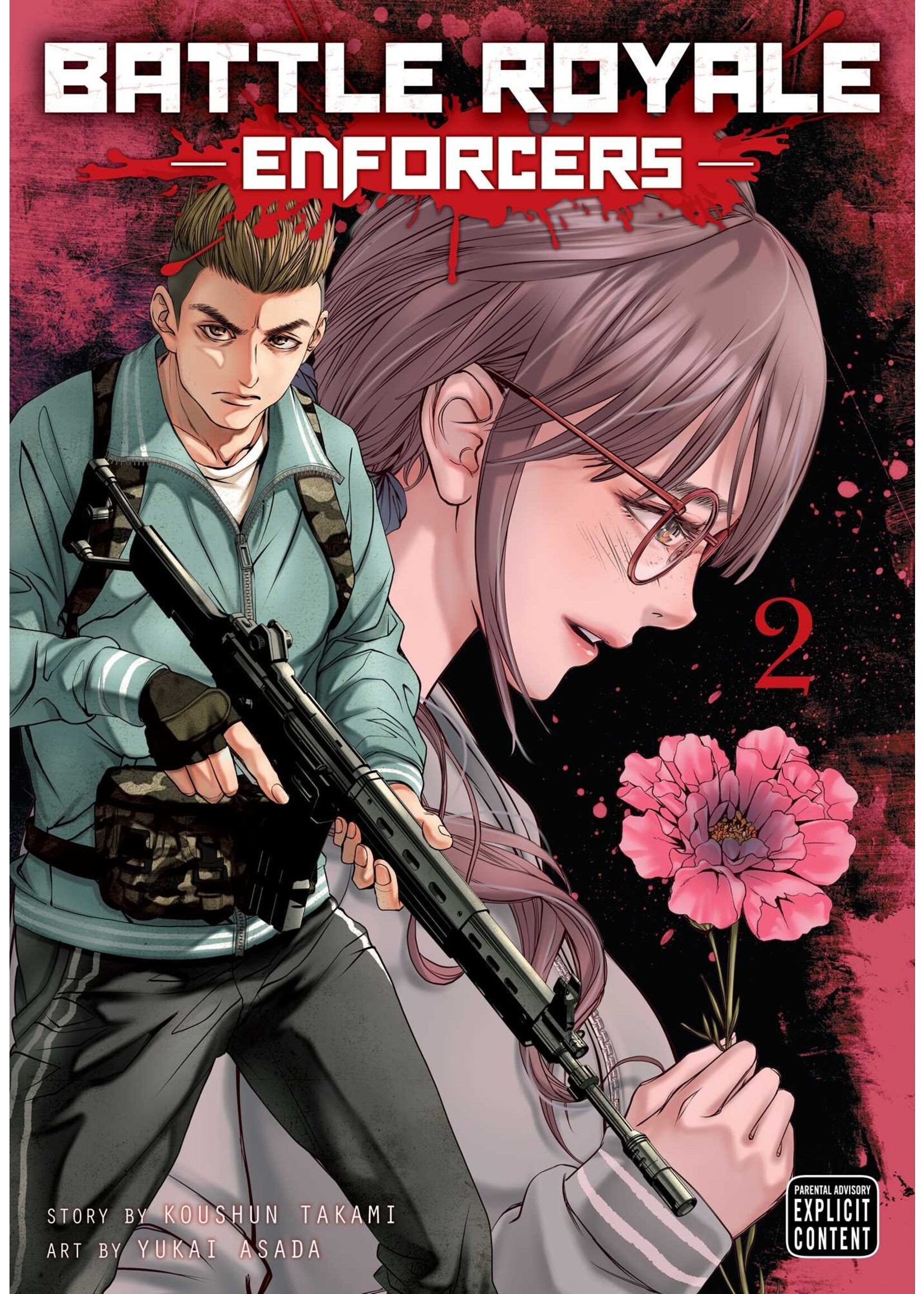 VIZ MEDIA LLC BATTLE ROYALE ENFORCERS GN VOL 02
