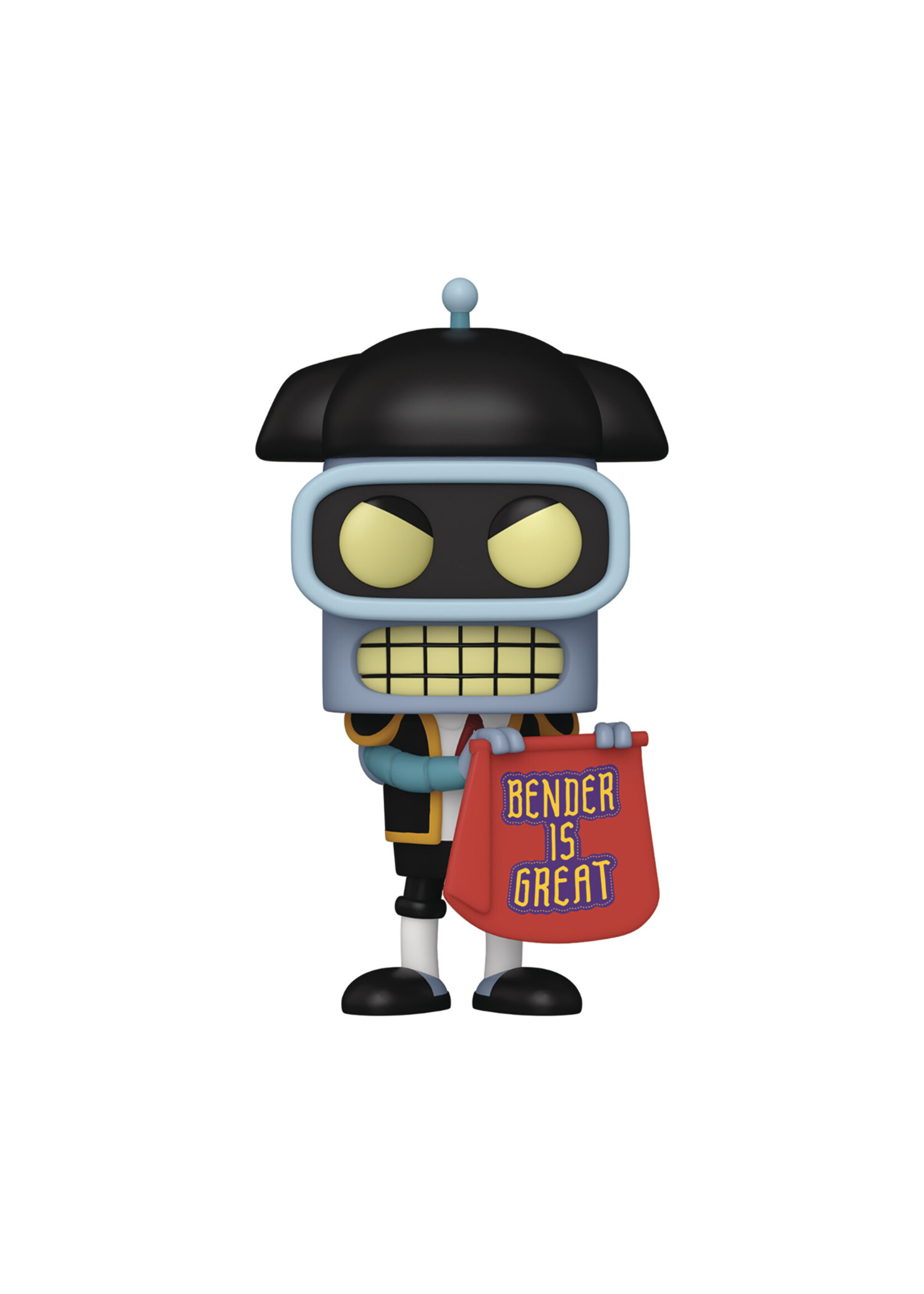 POP TV FUTURAMA S4 BENDER MATADOR VIN FIG