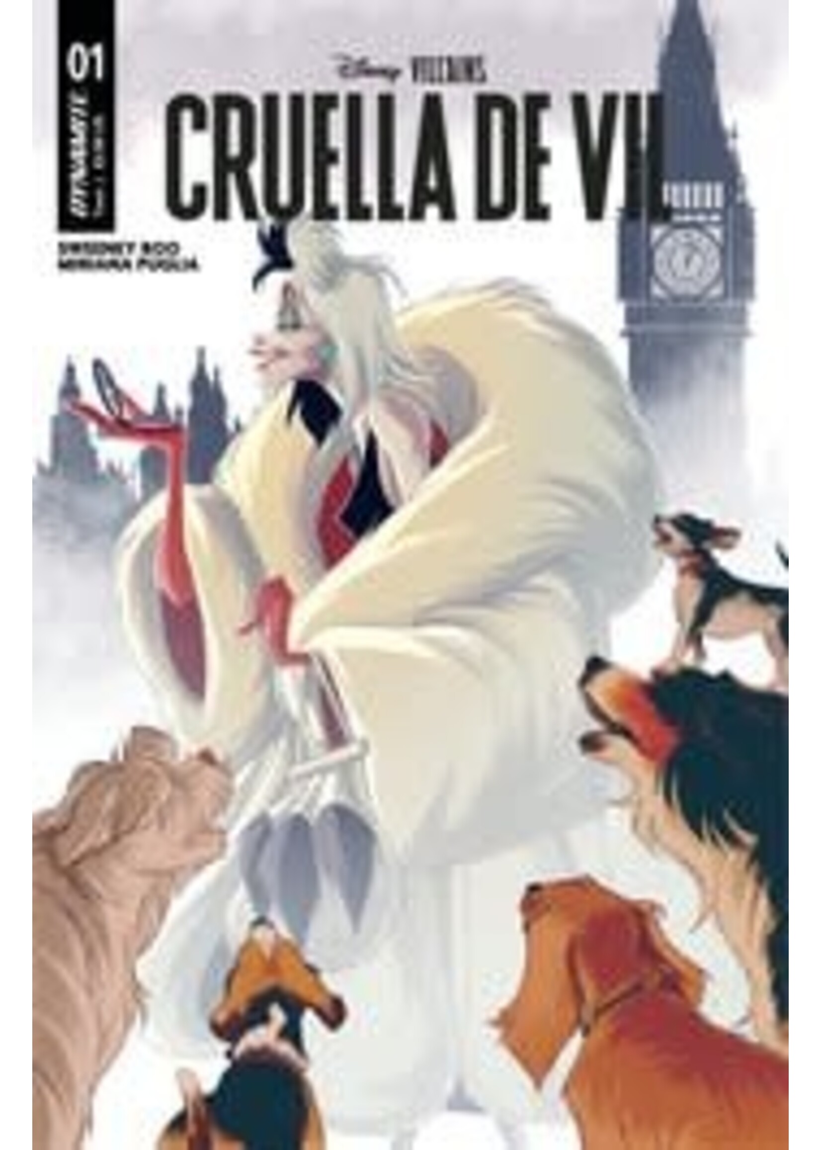 . DISNEY VILLAINS CRUELLA DE VIL complete 5 issues series