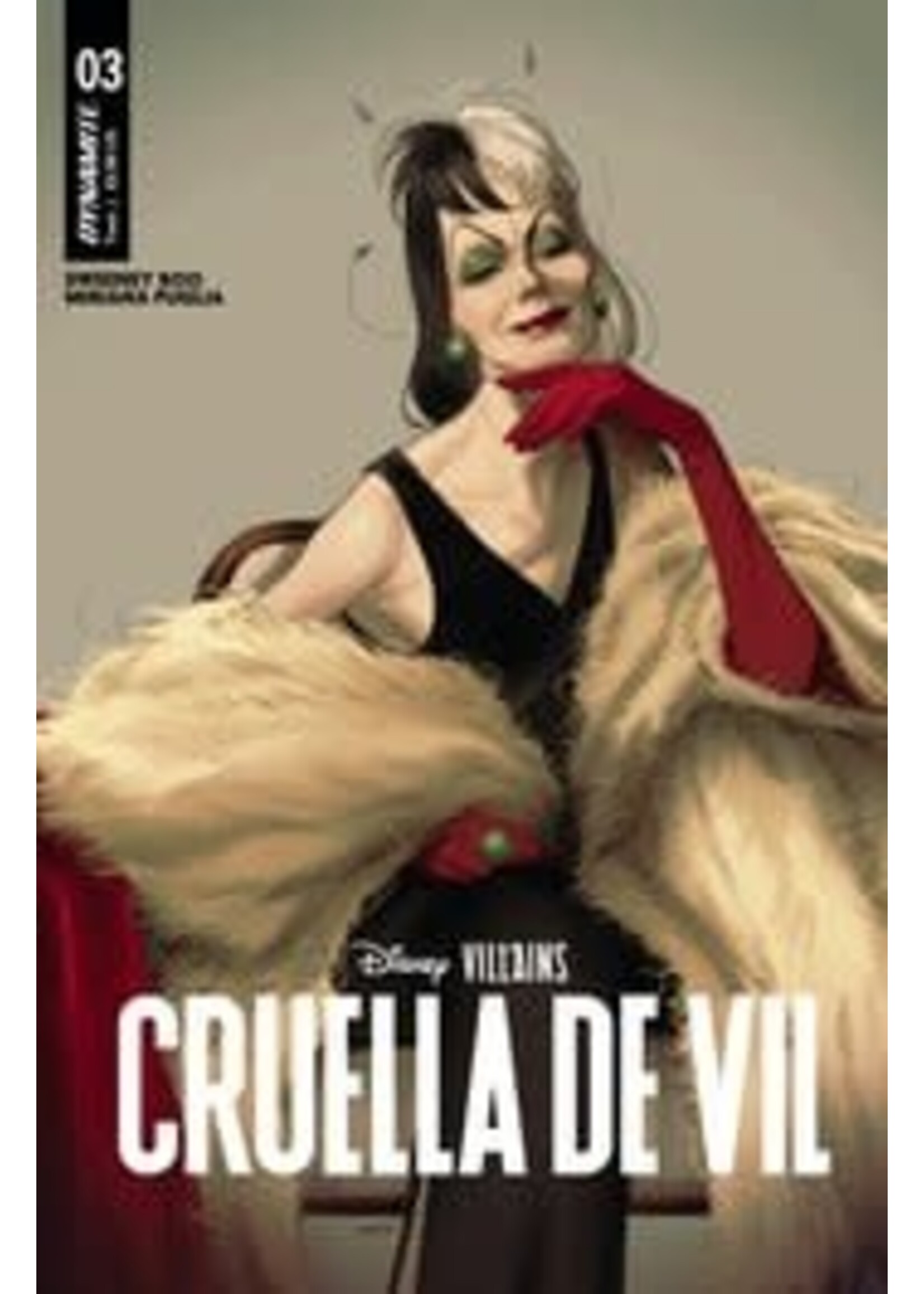 . DISNEY VILLAINS CRUELLA DE VIL complete 5 issues series