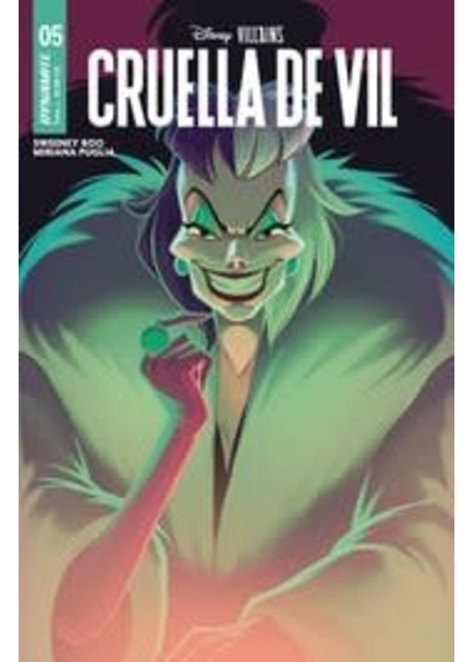 . DISNEY VILLAINS CRUELLA DE VIL complete 5 issues series