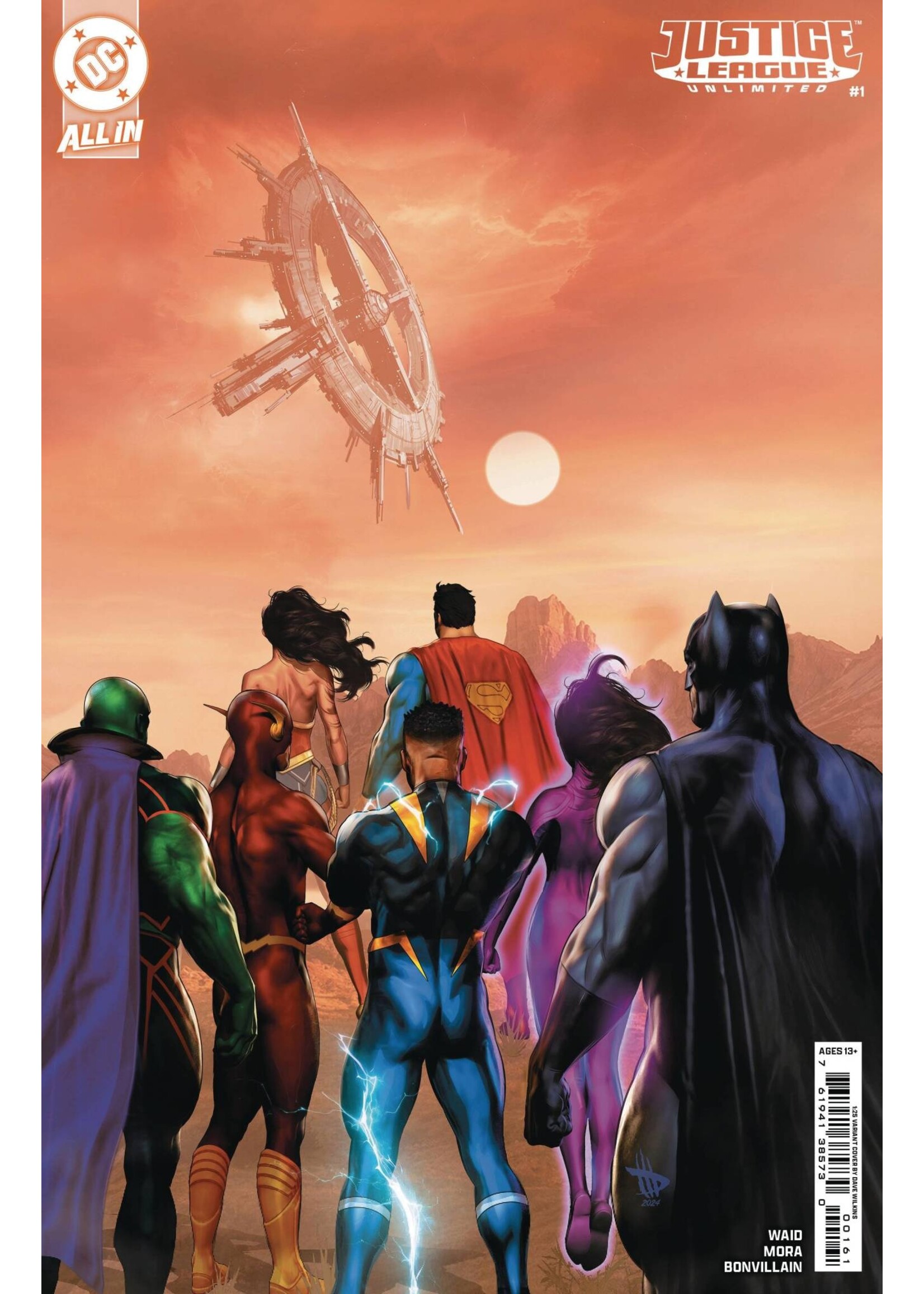 . JUSTICE LEAGUE UNLIMITED (2024) #1 1:25