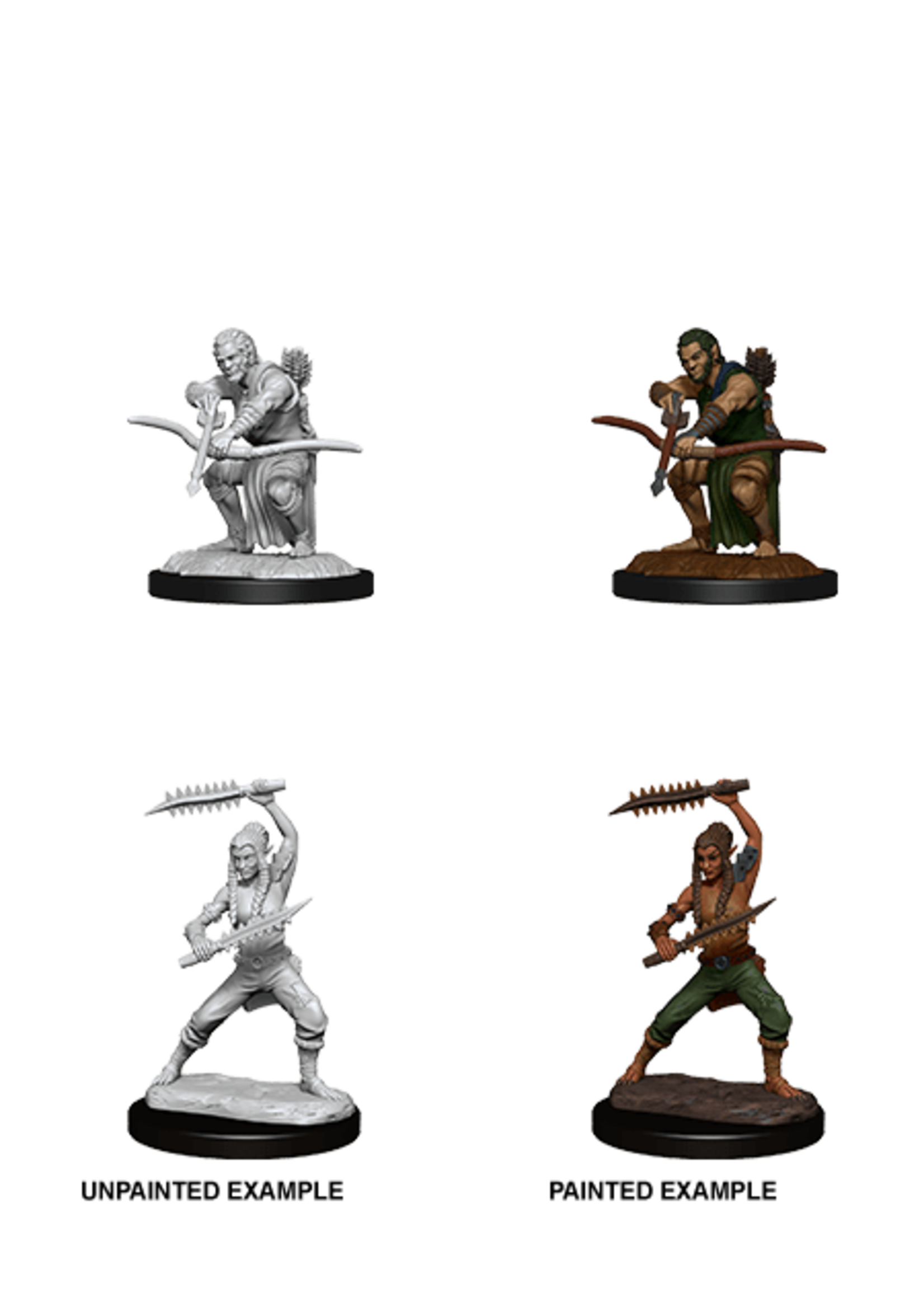 . DND UNPAINTED MINIS WV14 SHIFTER WILDHUNT RANGER