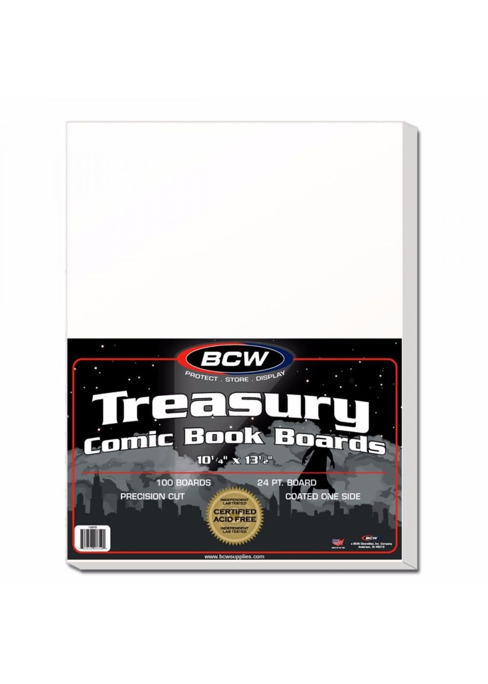 . BCW COMIC BOOK BOARDS TREASURY single