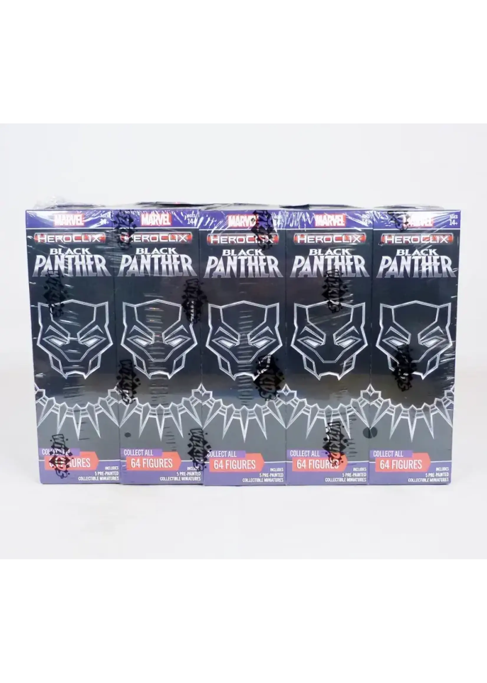 MARVEL HEROCLIX BLACK PANTHER 10CT BOOSTER BRICK