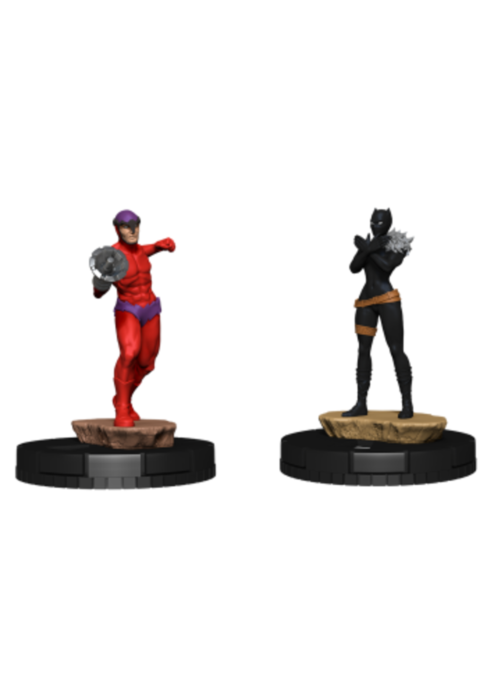 MARVEL HEROCLIX BLACK PANTHER SHURI VS KLAW PLAY AT HOME KIT