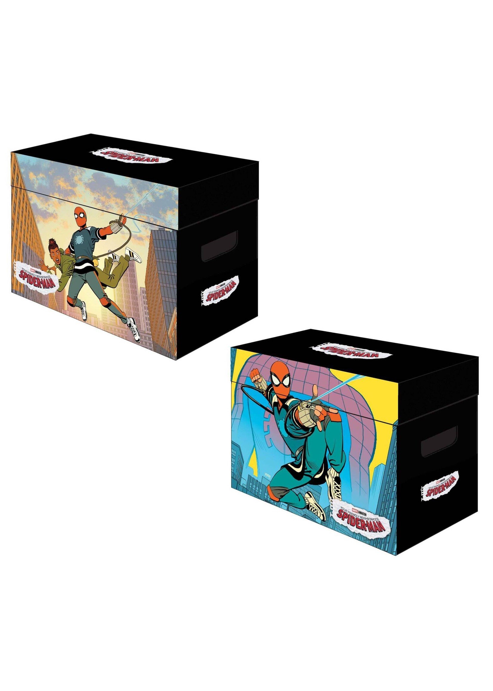 ABRAMS MARVEL GRAPHIC COMIC BOX YOUR FRIENDLY NEIGHBORHOOD SPIDER-MAN