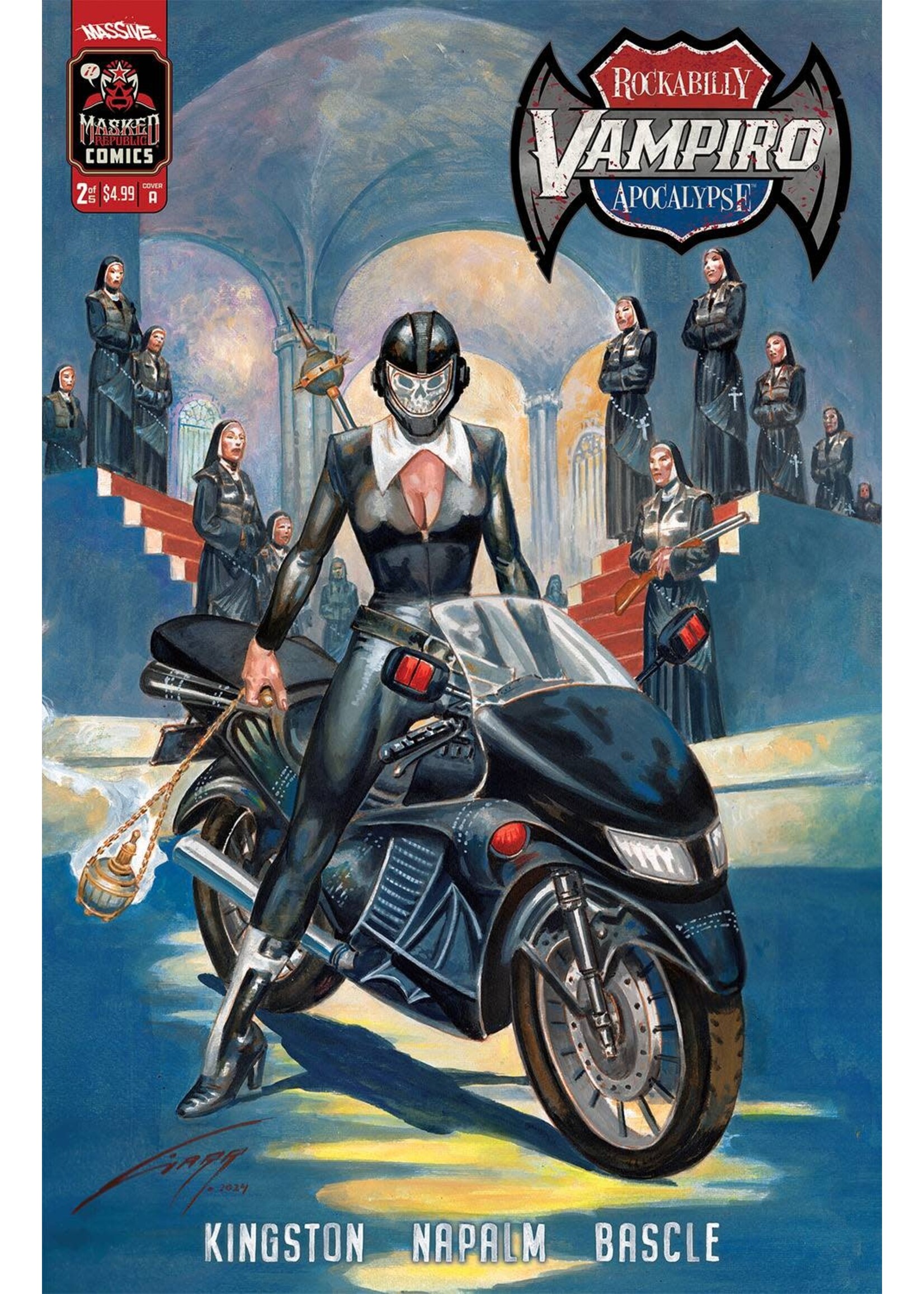 MASSIVE VAMPIRO ROCKABILLY APOCALYPSE #2 (OF 5) CVR A GALLUR (MR)